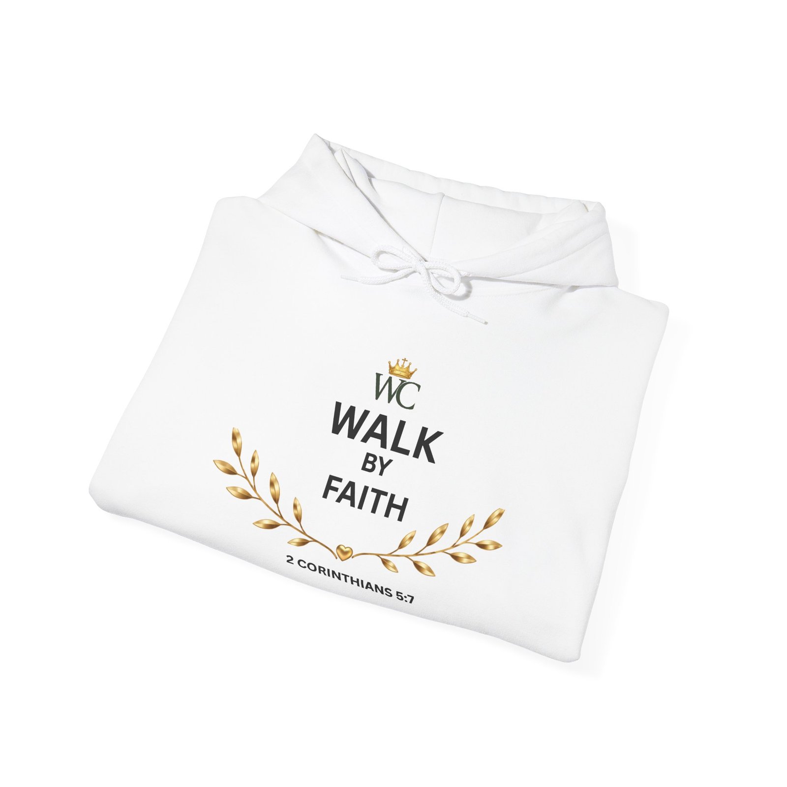 Walk by Faith Hooded Sweatshirt - Image 9