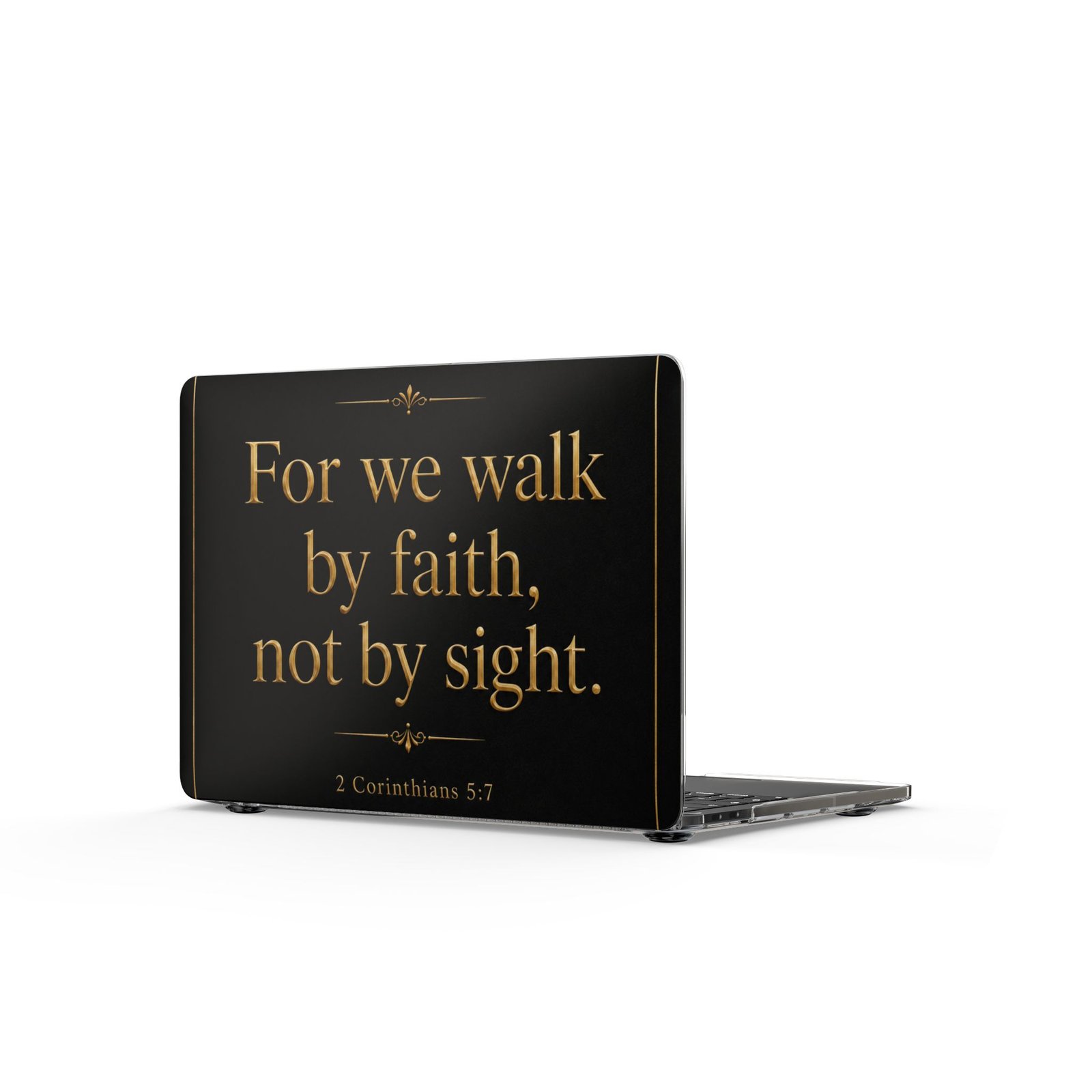 Walk By Faith MacBook Cases - Image 3