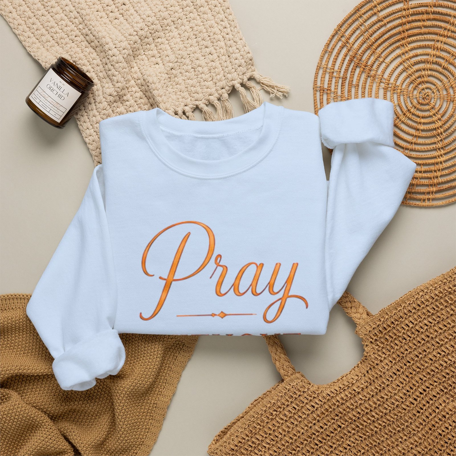 Pray Without Ceasing Unisex Sweatshirt - Image 5