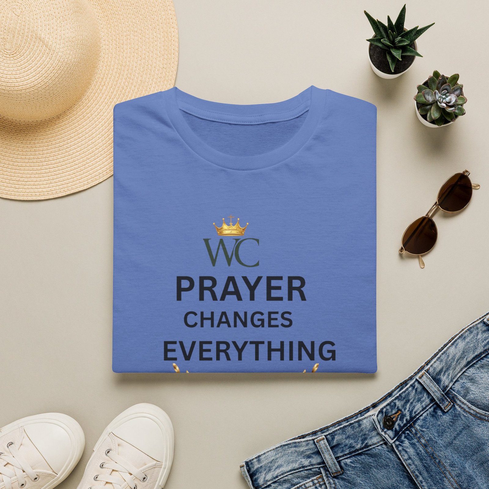 Prayer Changes Everything T-Shirt - Image 42
