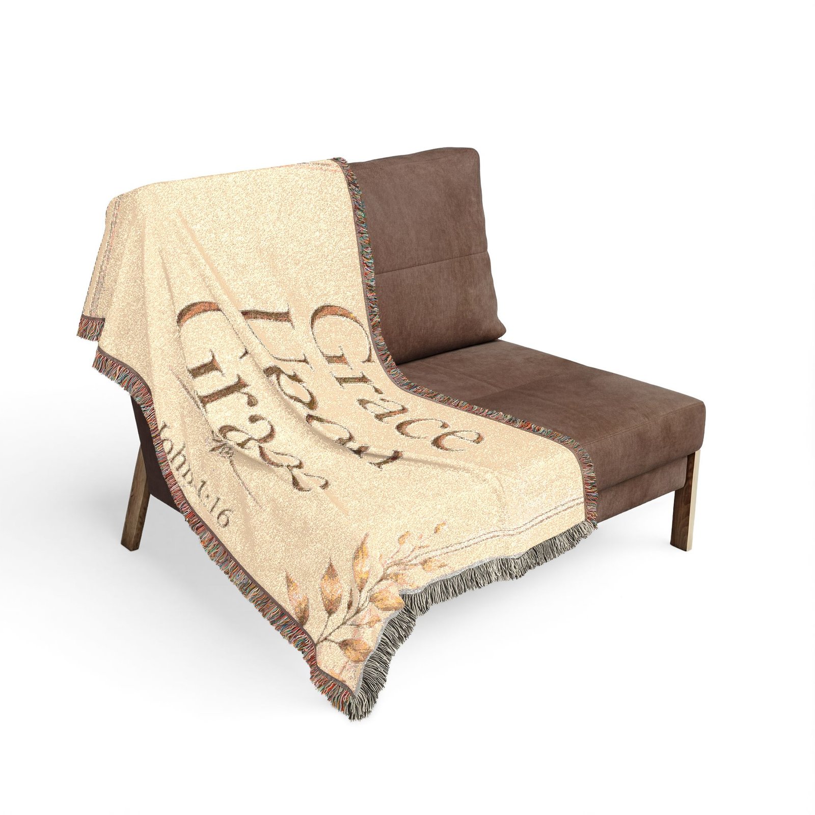 Grace Upon Grace Woven Blanket