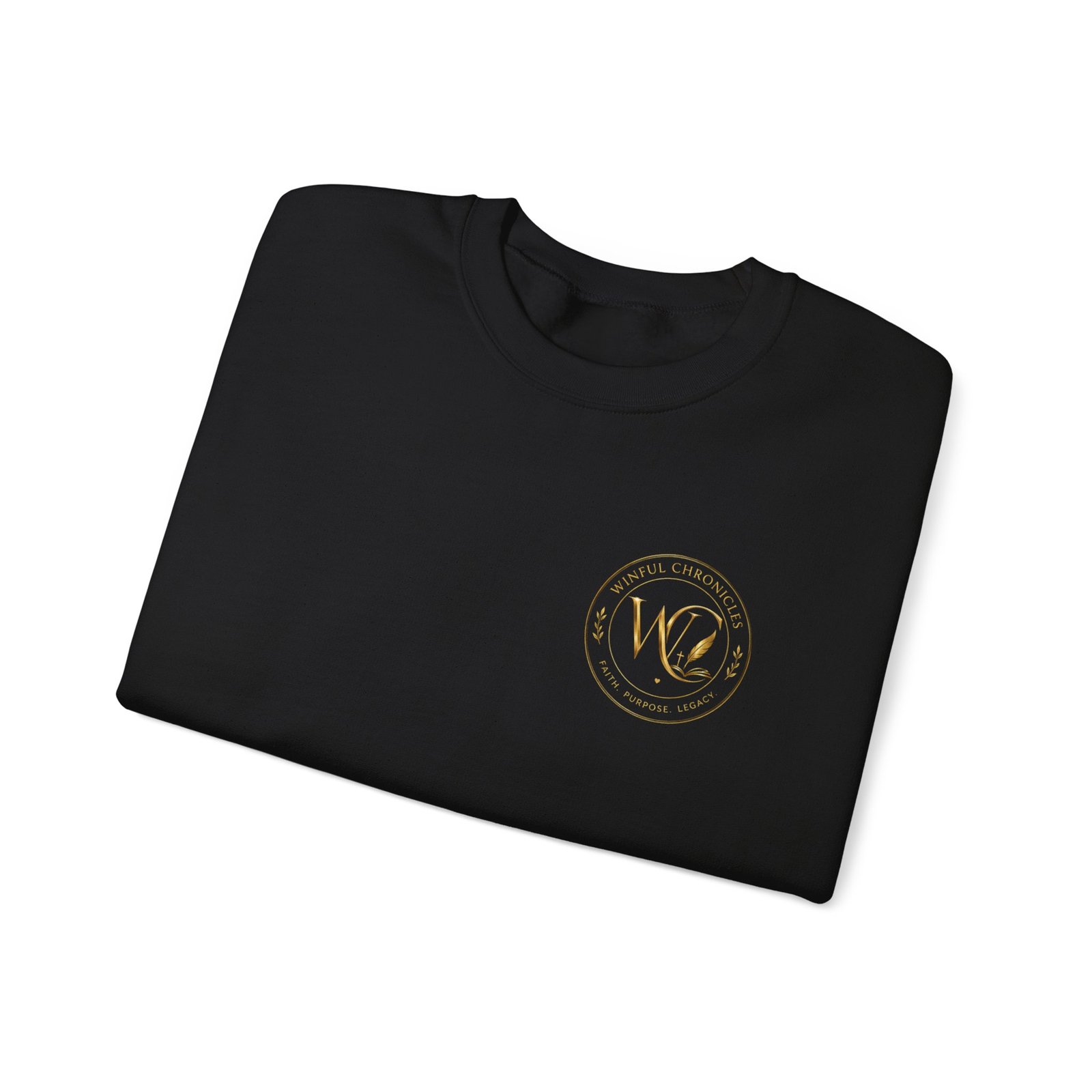 Winful Chronicles Signature Unisex Crewneck Sweatshirt - Image 4