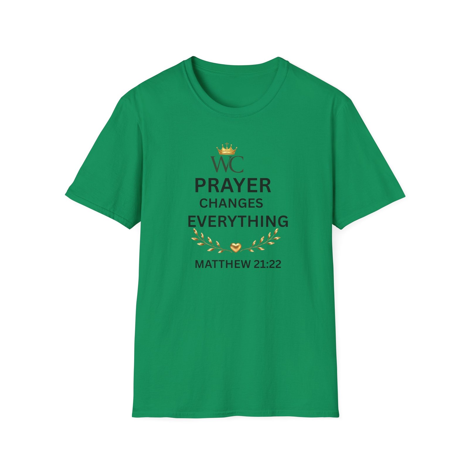 Prayer Changes Everything T-Shirt - Image 36