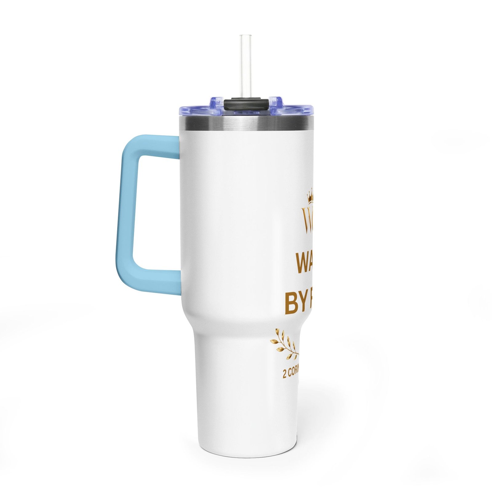 Walk By Faith Thermal Vacuum Tumbler - Image 22