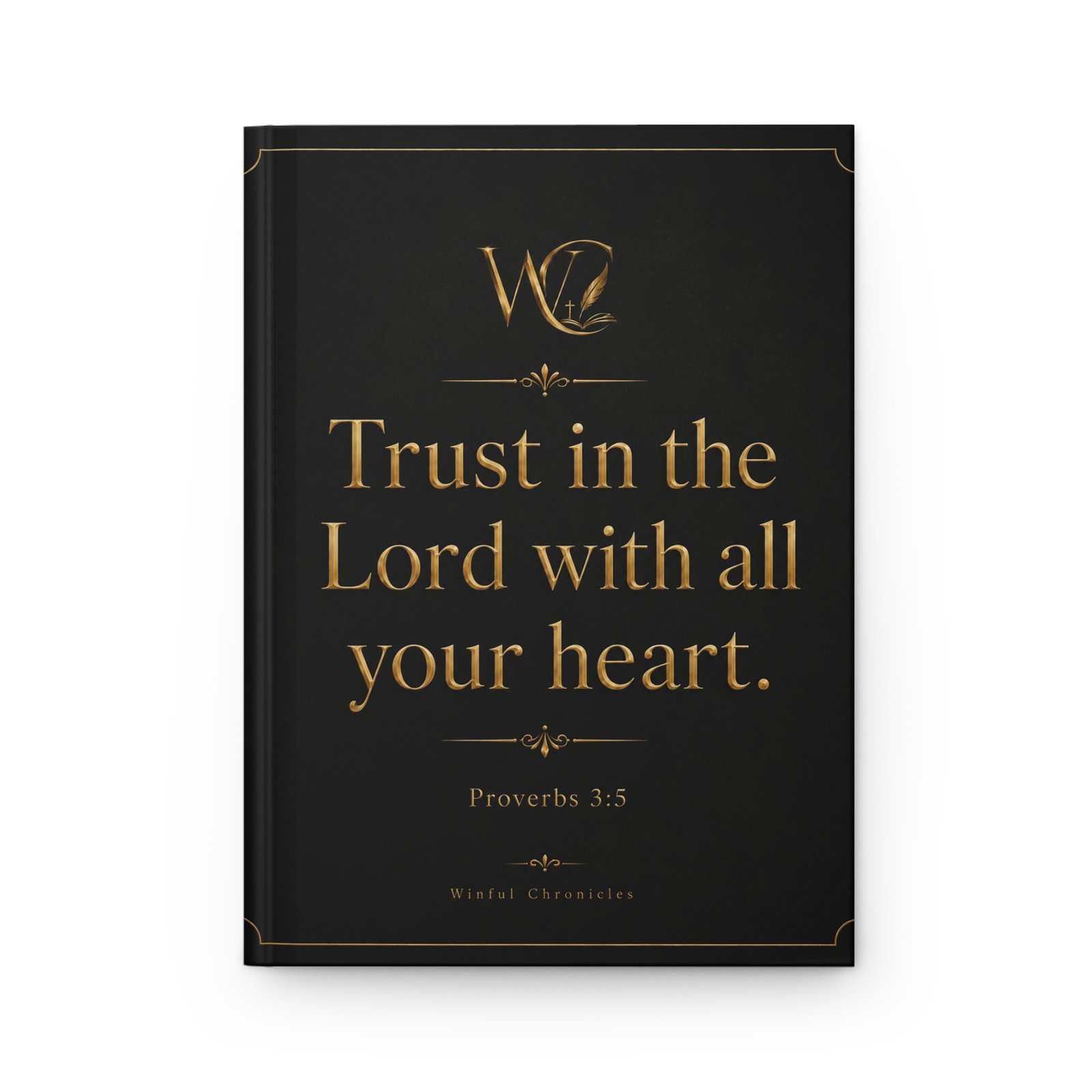 Trust in the Lord Christian Journal Hardcover Journal Matte - Image 2