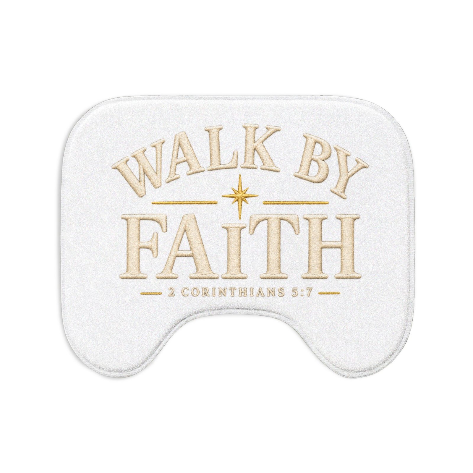 Walk by Faith Bath Mat 3-Piece Set - Image 2