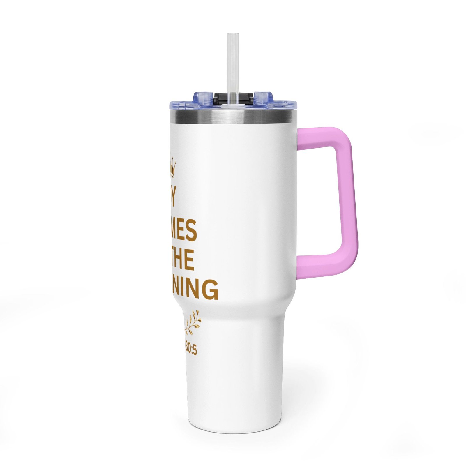 Joy Comes in the Morning Thermal Vacuum Tumbler - Image 40