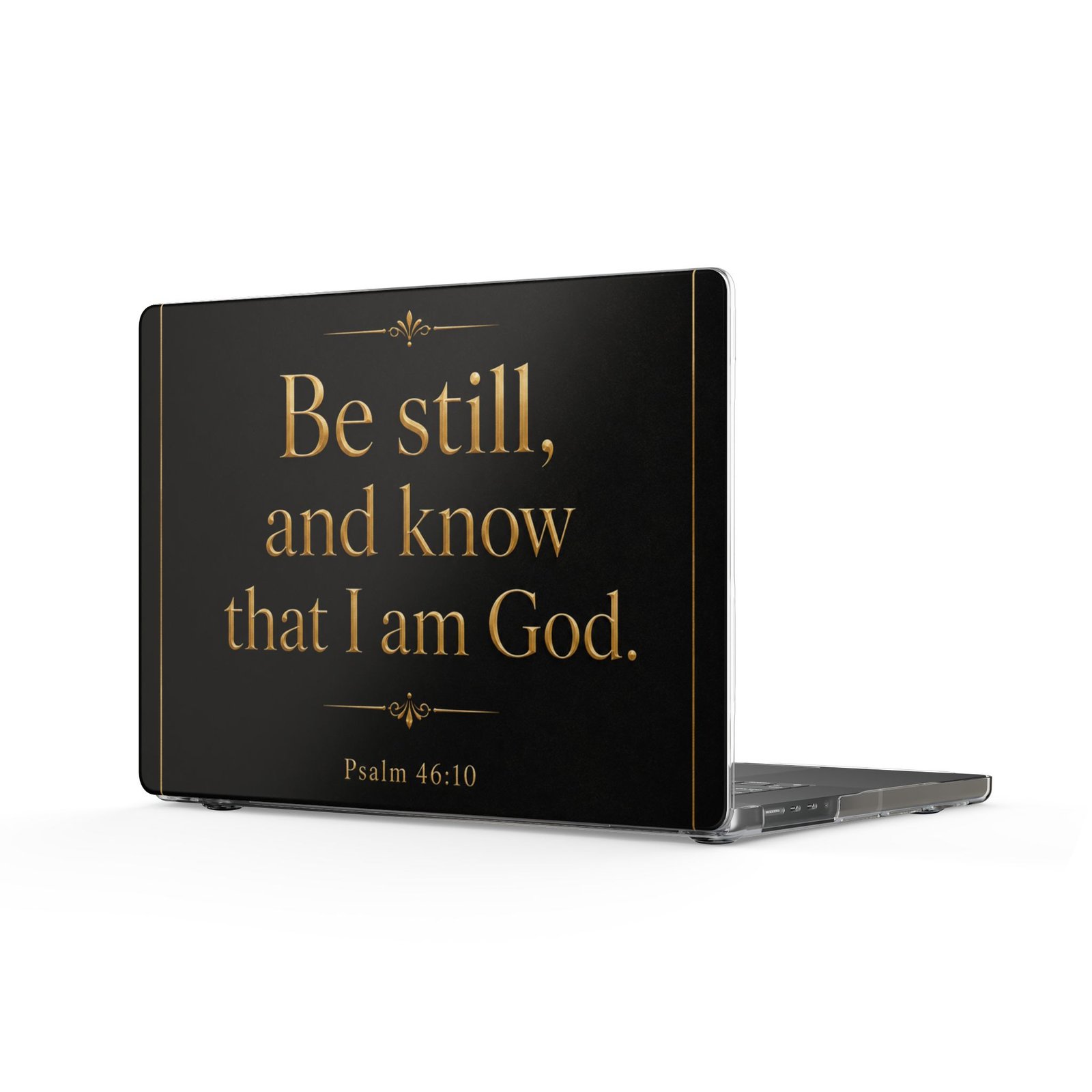 Be Still Clear MacBook Cases - Image 5