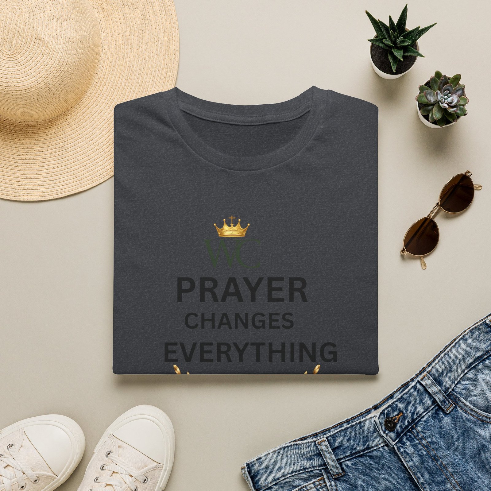 Prayer Changes Everything T-Shirt - Image 54