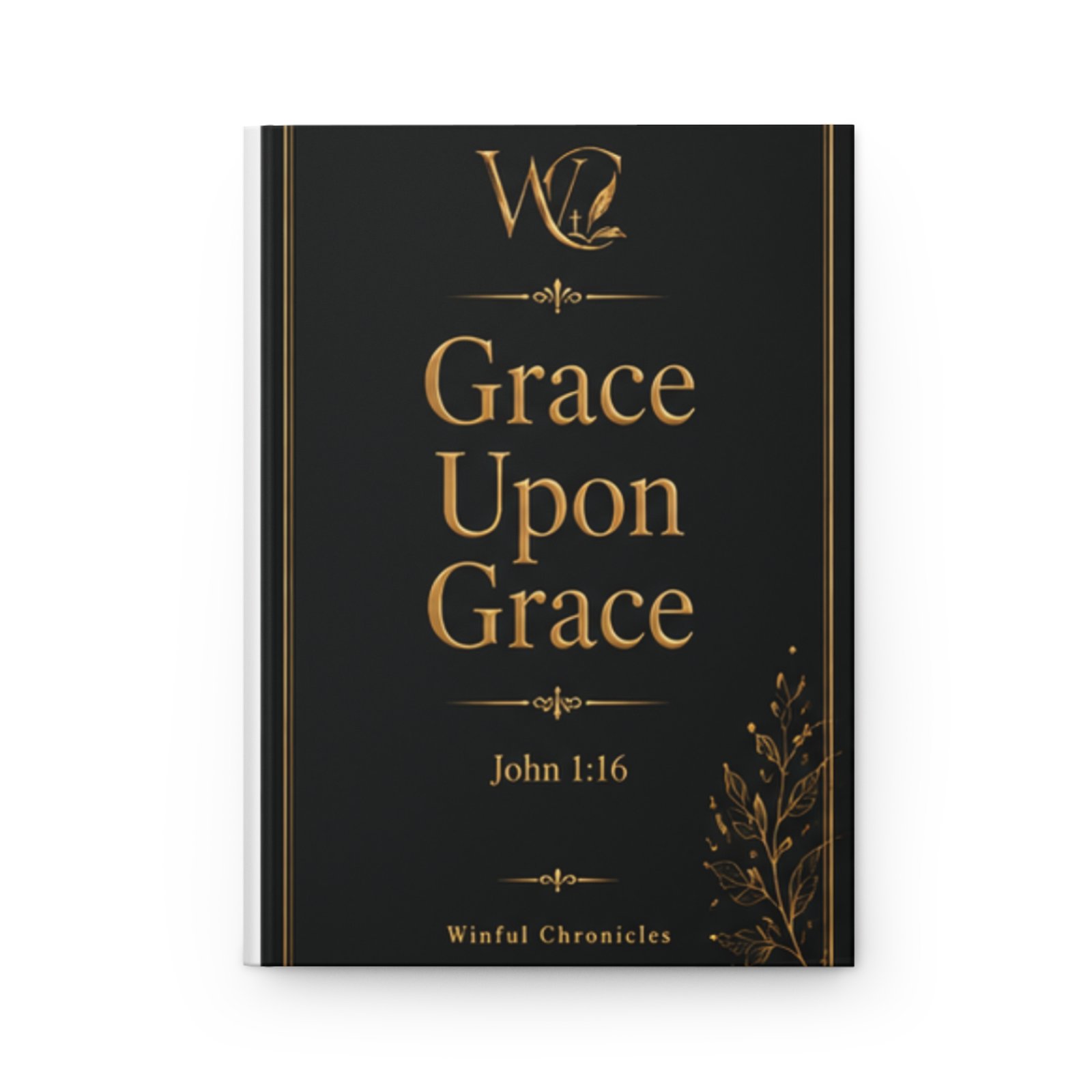 Grace Upon Grace Christian Hardcover Journal Matte - Image 2