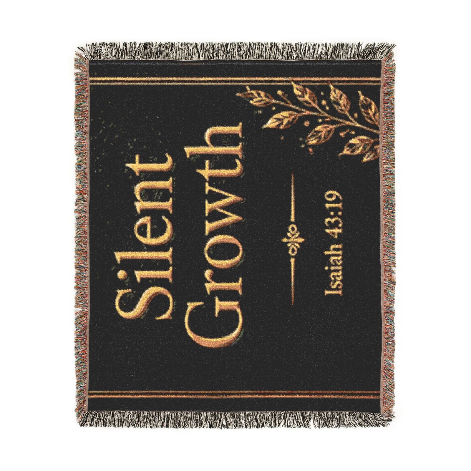 Silent Growth Woven Blanket - Image 7