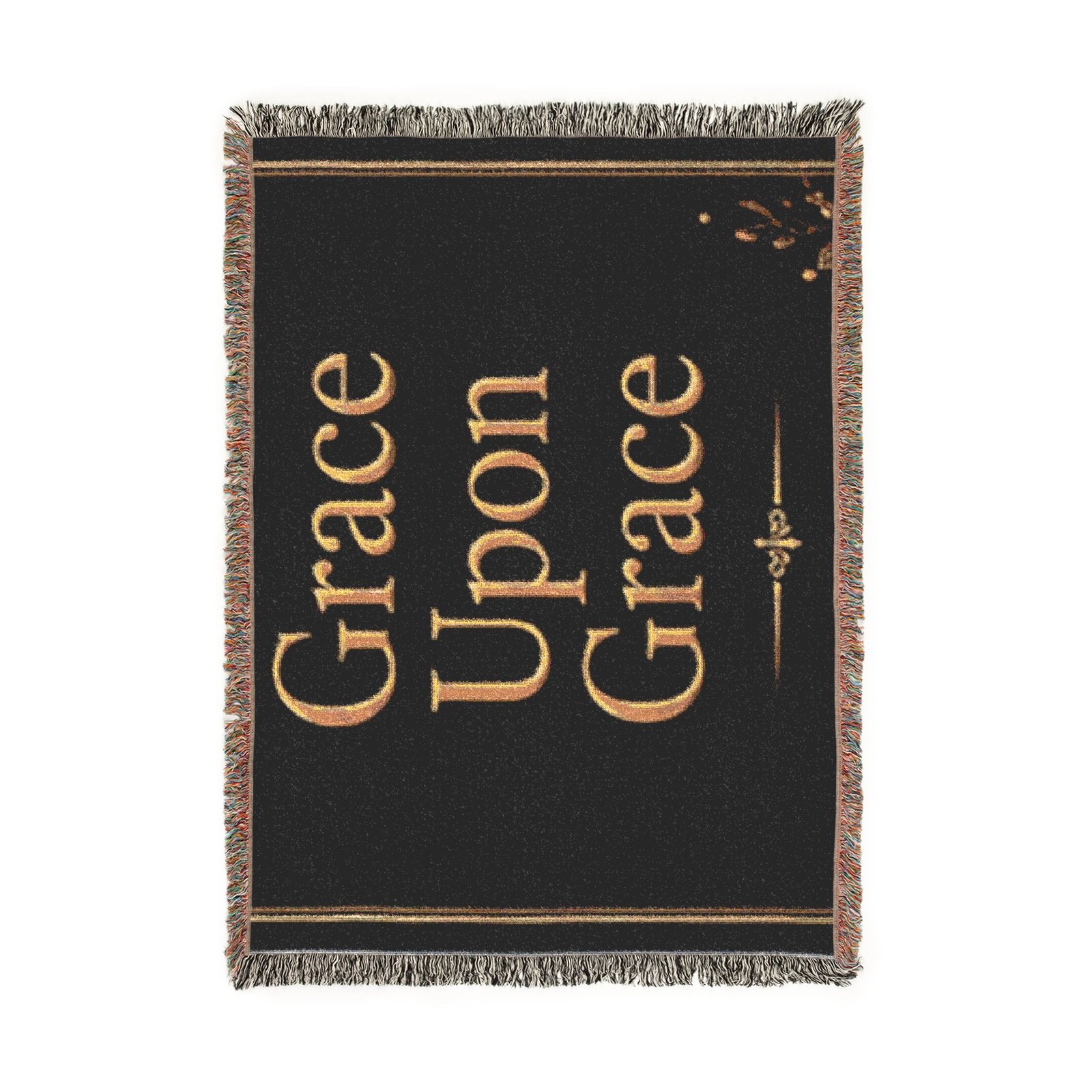 Grace Upon Grace Woven Blanket - Image 5