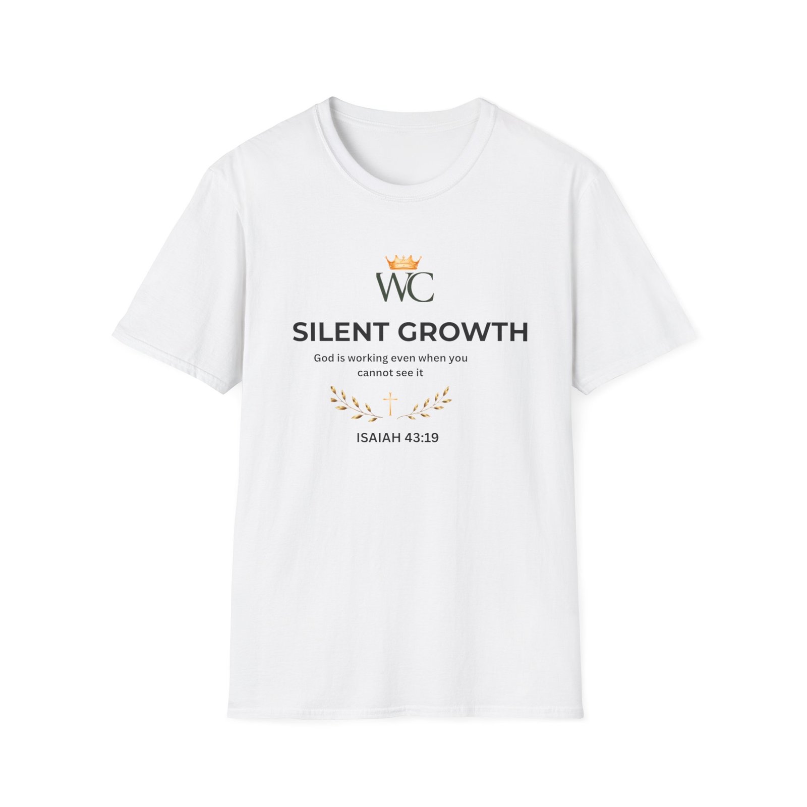 Silent Growth Christian T-Shirt - Image 9