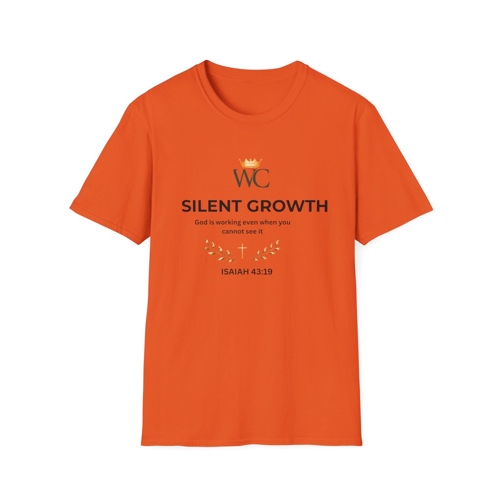 Silent Growth Christian T-Shirt - Image 17