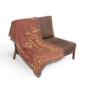 Amazing Grace Woven Blanket
