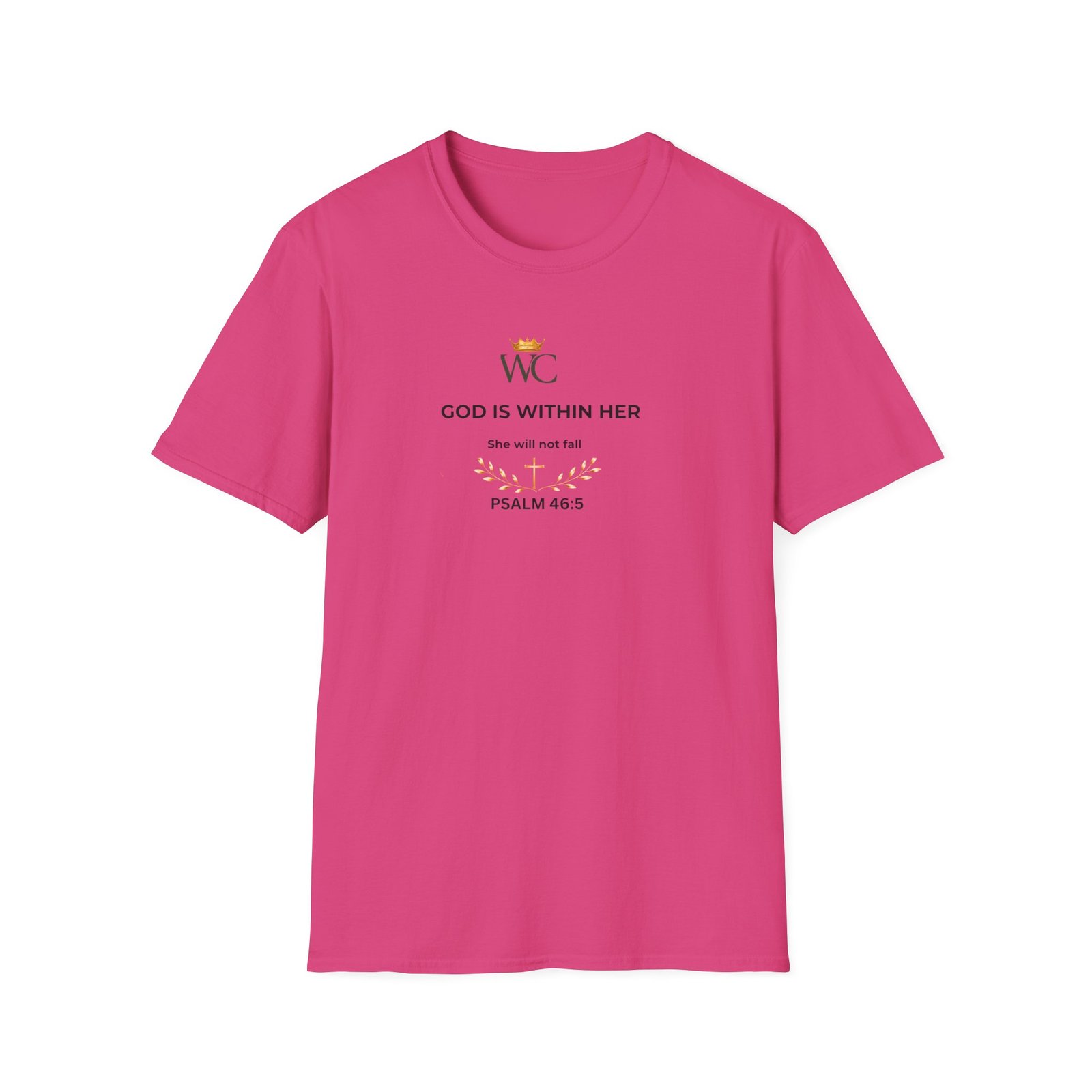 God Is Within Her Christian T-Shirt - Image 59