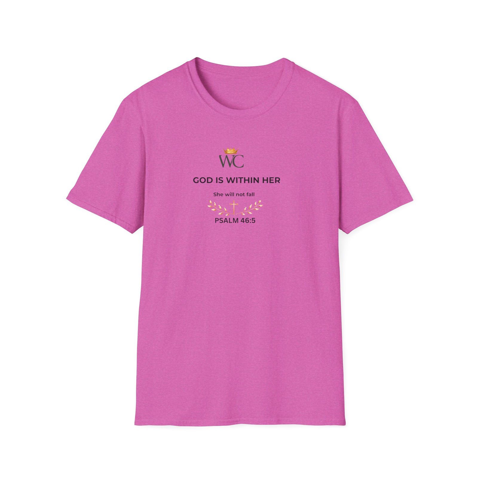 God Is Within Her Christian T-Shirt - Image 51