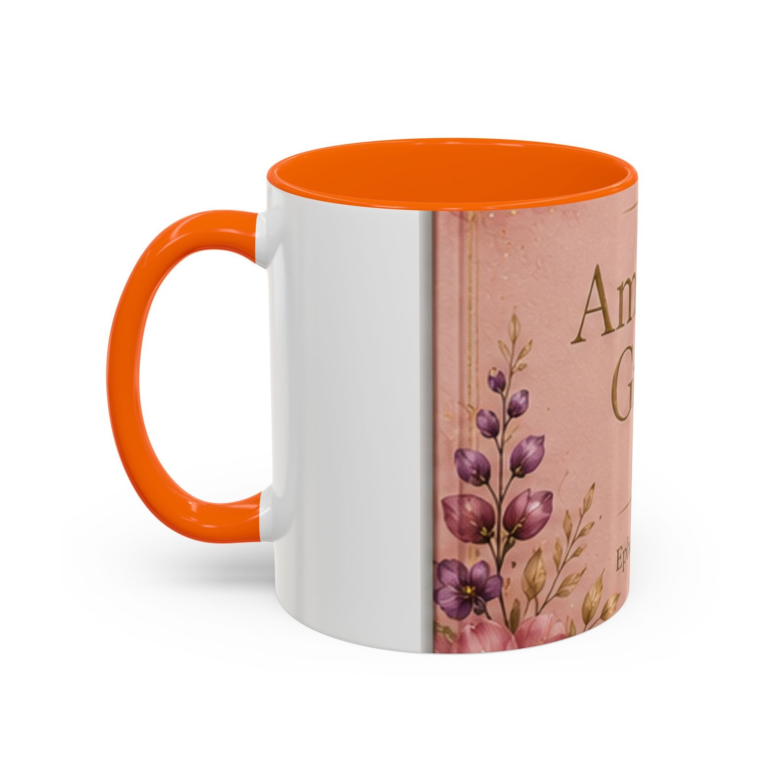 Amazing Grace Scripture Accent Coffee Mug (11, 15oz) - Image 23