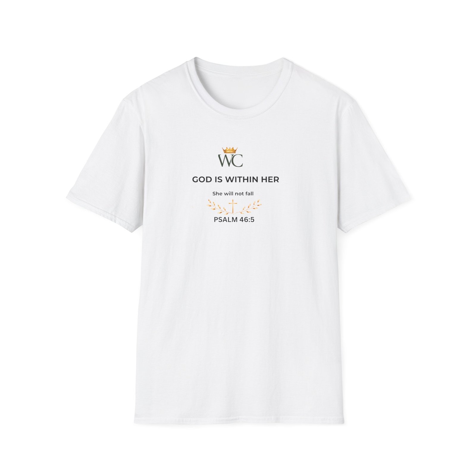 God Is Within Her Christian T-Shirt - Image 15