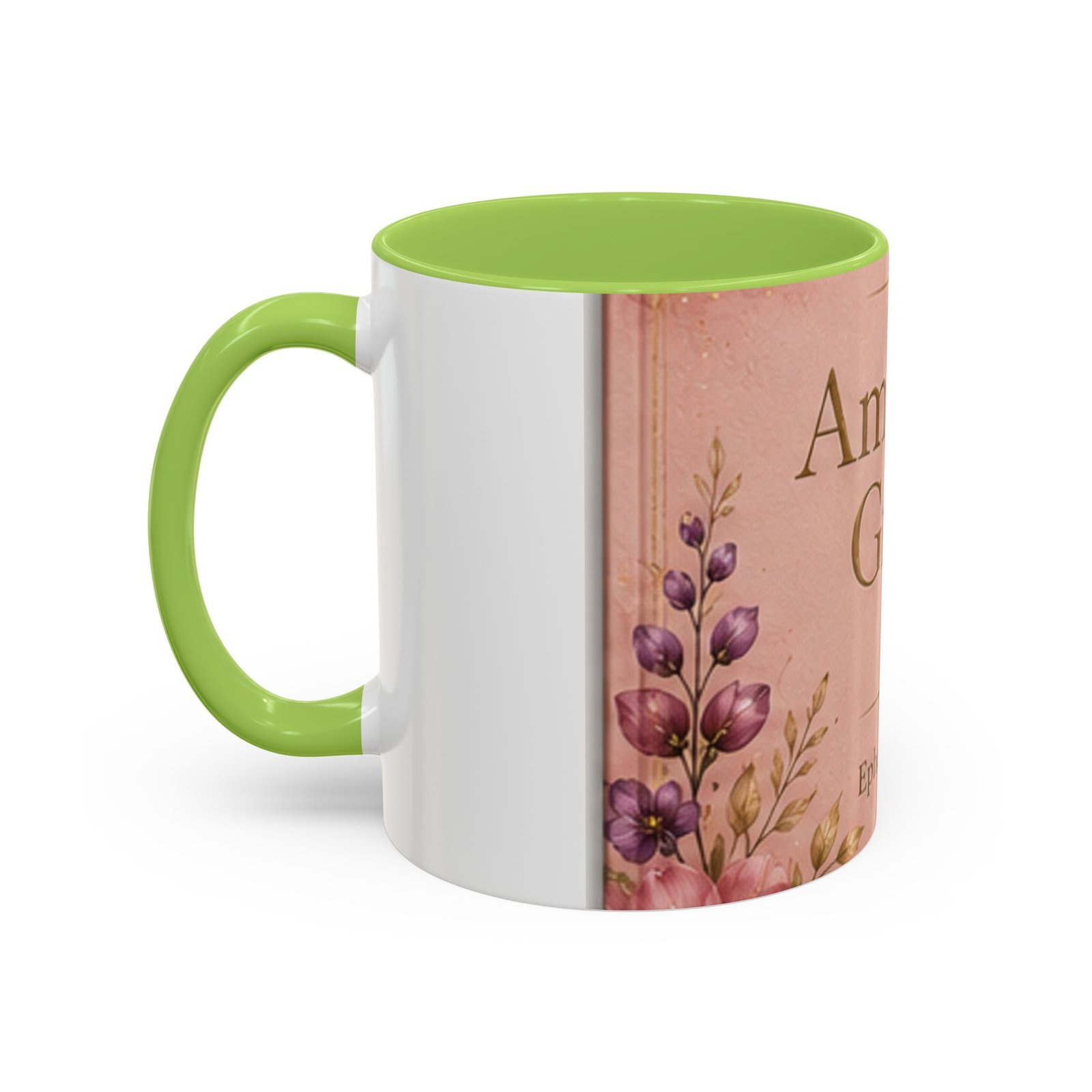 Amazing Grace Scripture Accent Coffee Mug (11, 15oz) - Image 31