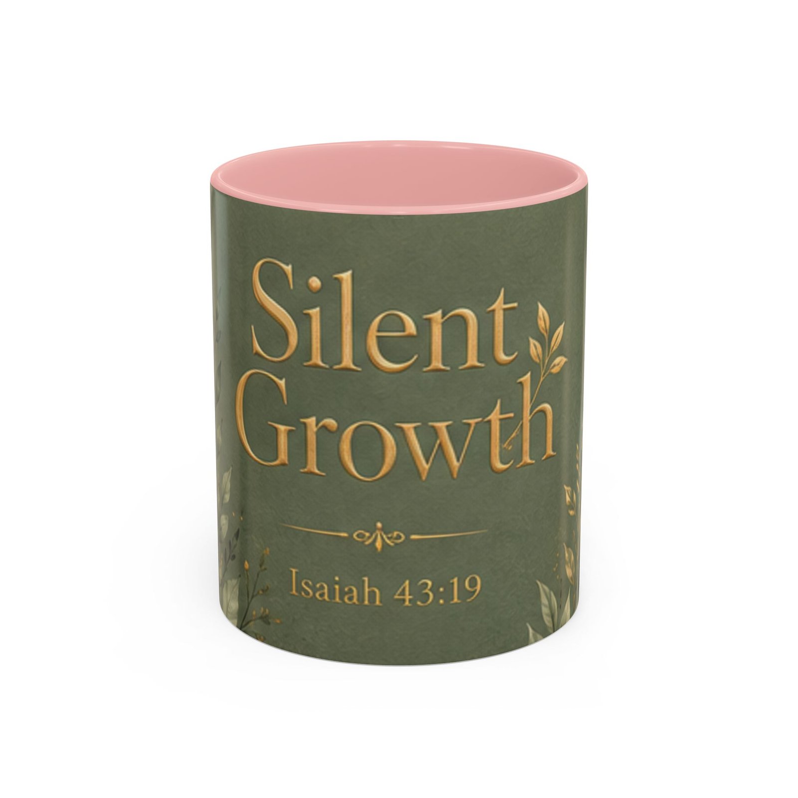 Silent Growth Scripture Accent Coffee Mug (11, 15oz) - Image 13