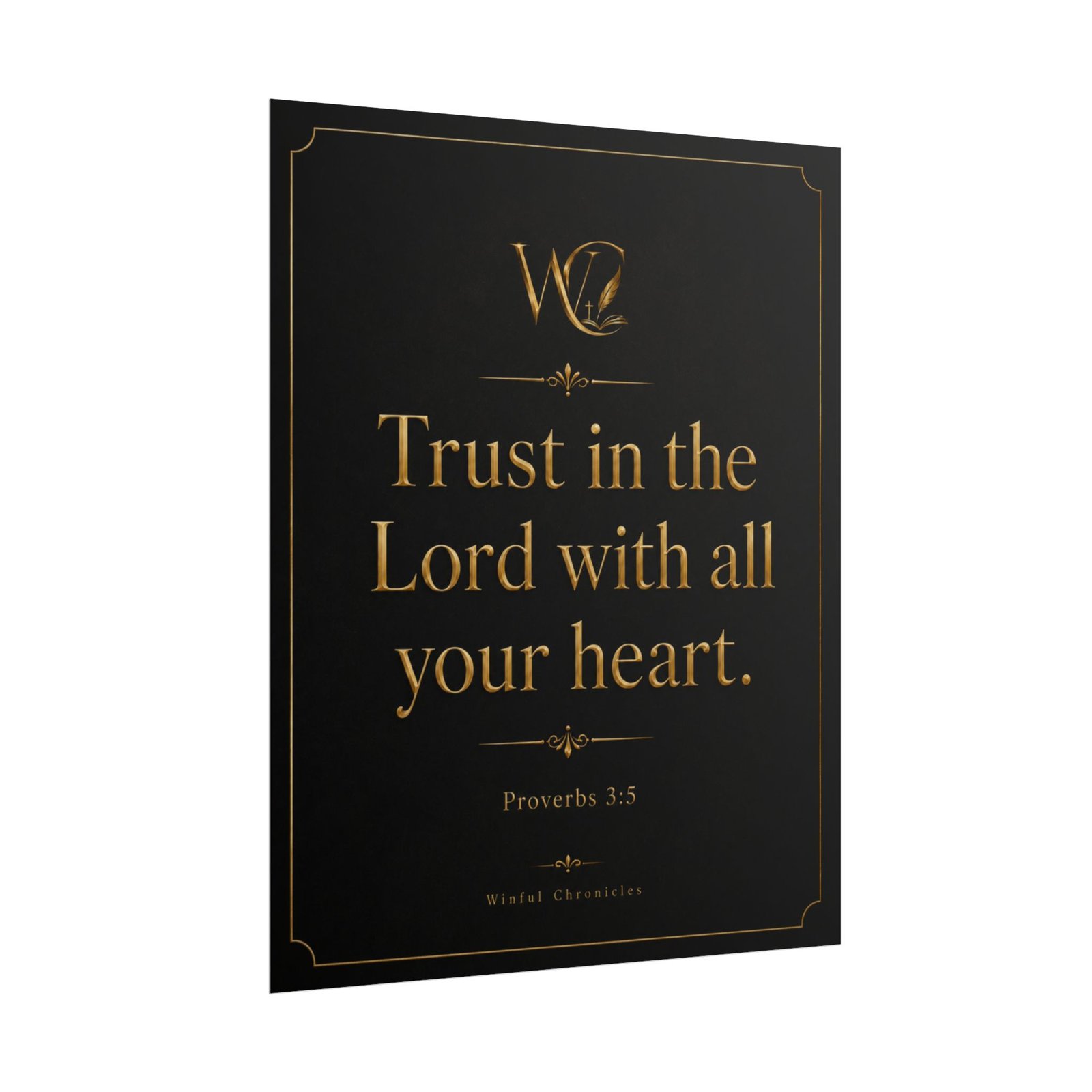 Trust in the Lord Rolled Posters - Image 3