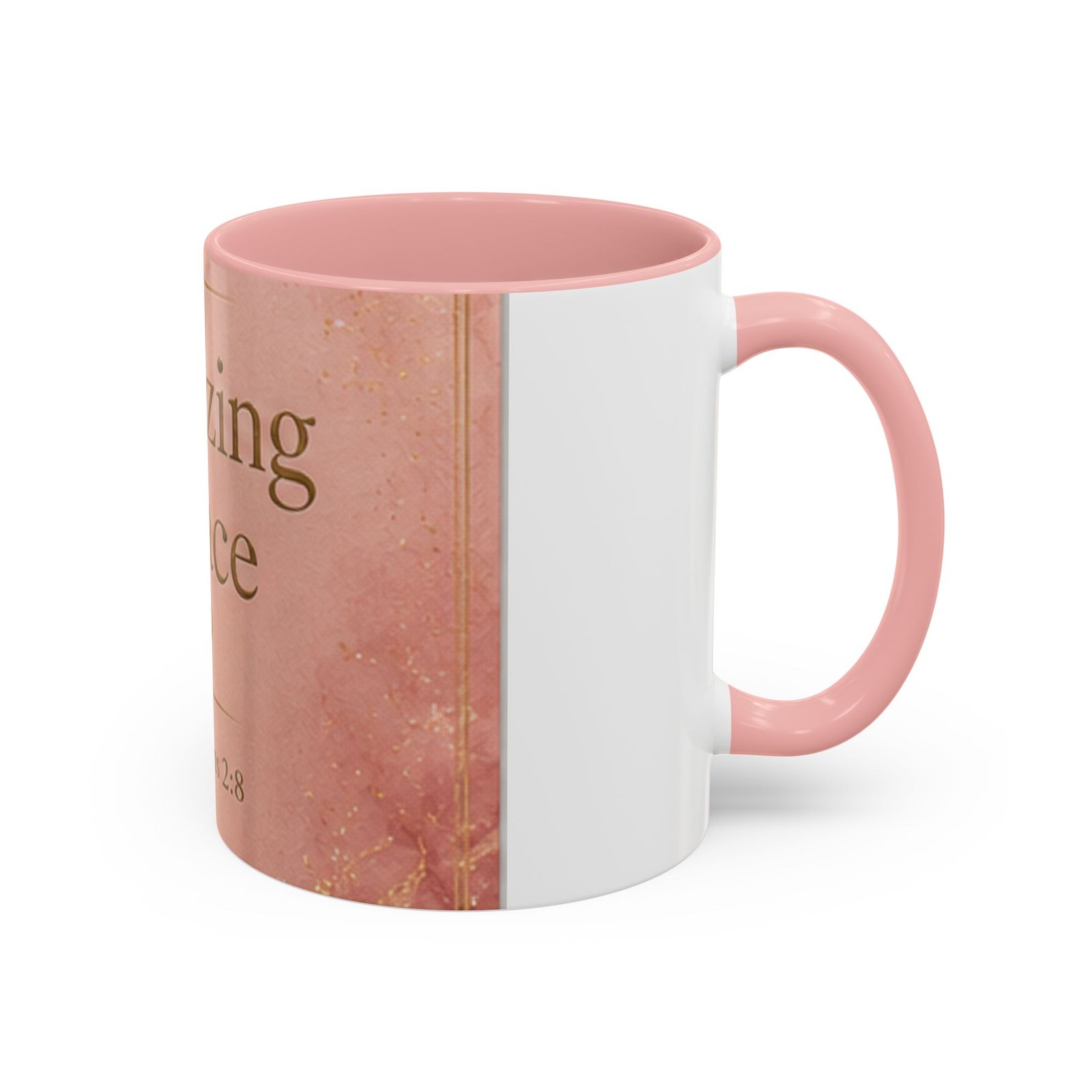Amazing Grace Scripture Accent Coffee Mug (11, 15oz) - Image 10