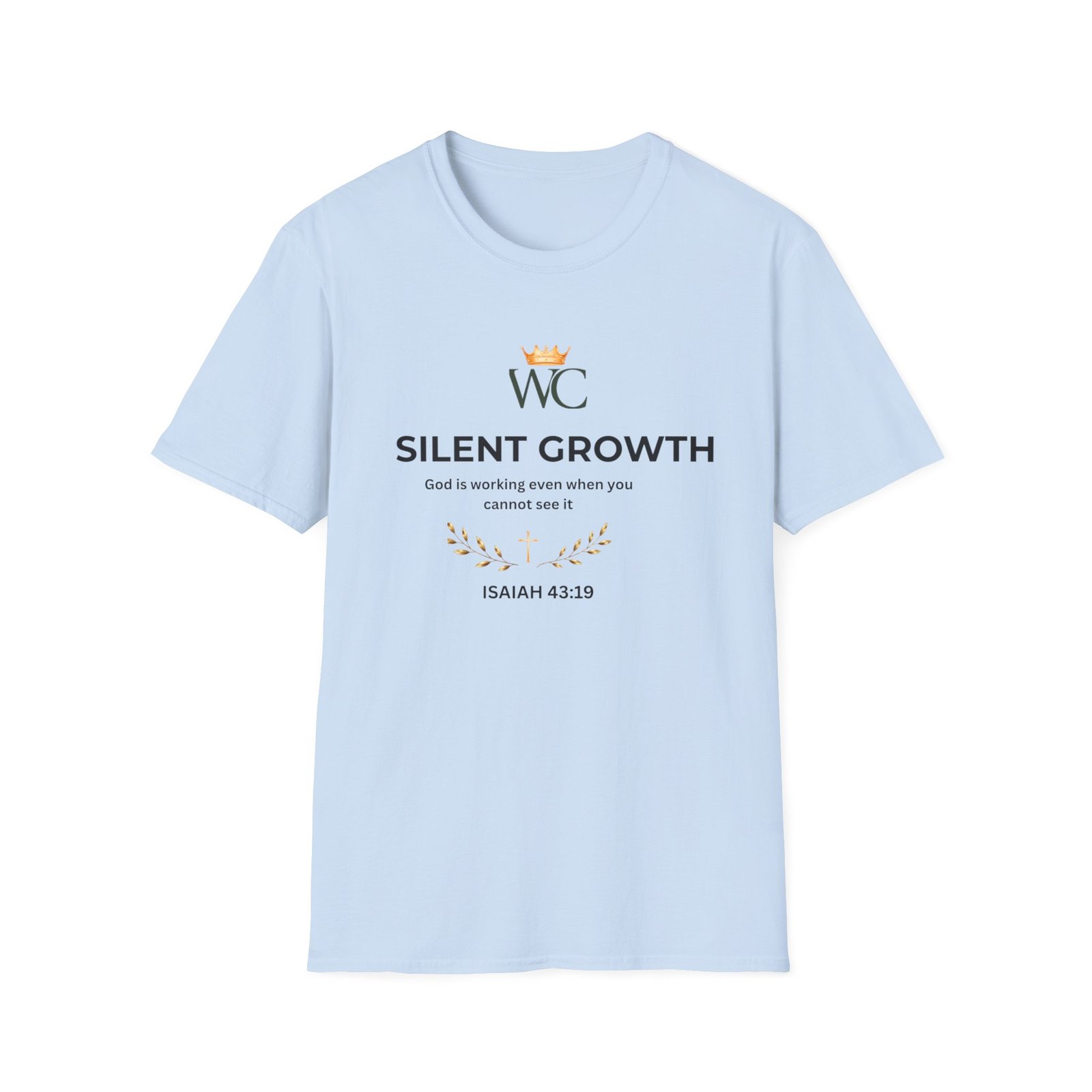Silent Growth Christian T-Shirt - Image 37