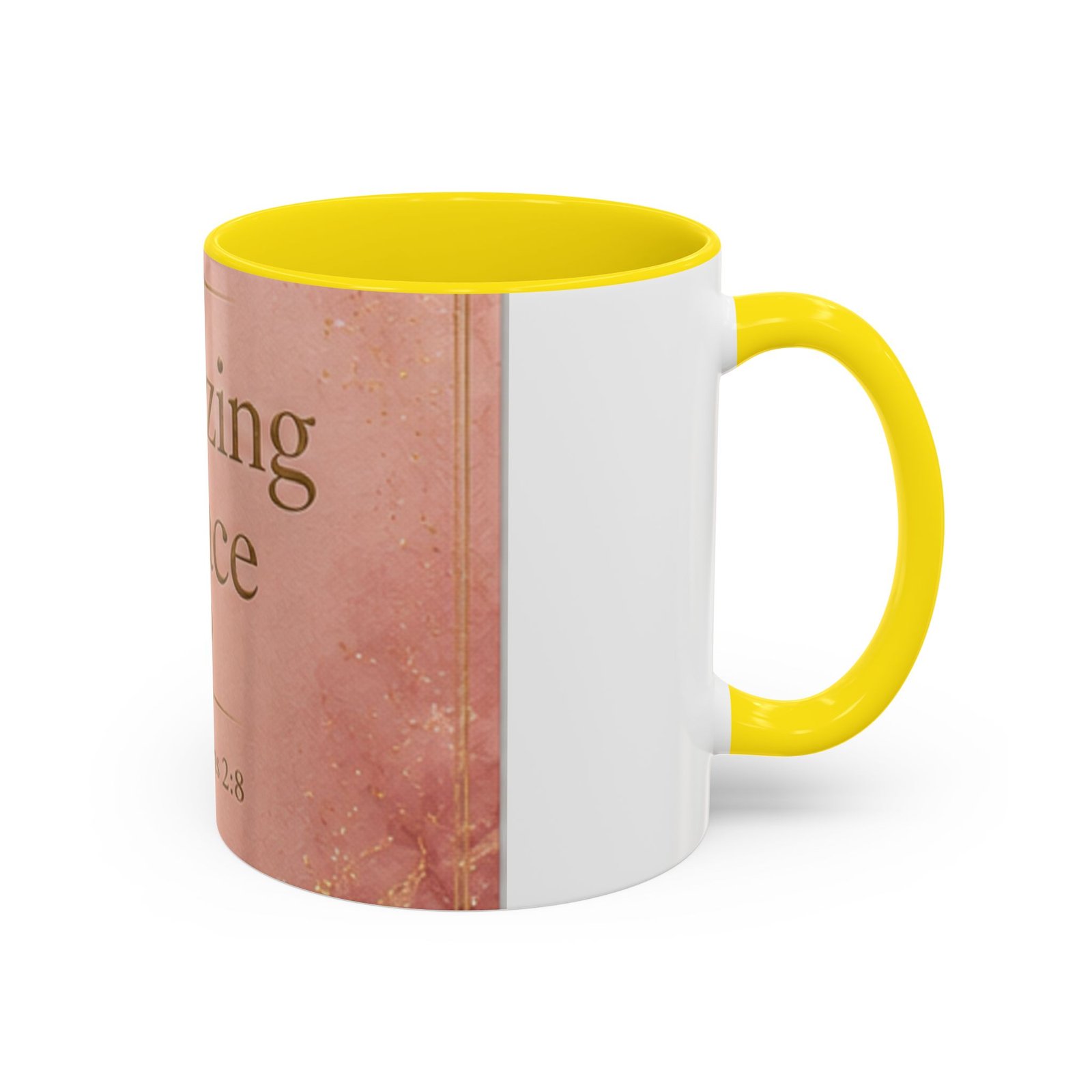 Amazing Grace Scripture Accent Coffee Mug (11, 15oz) - Image 26