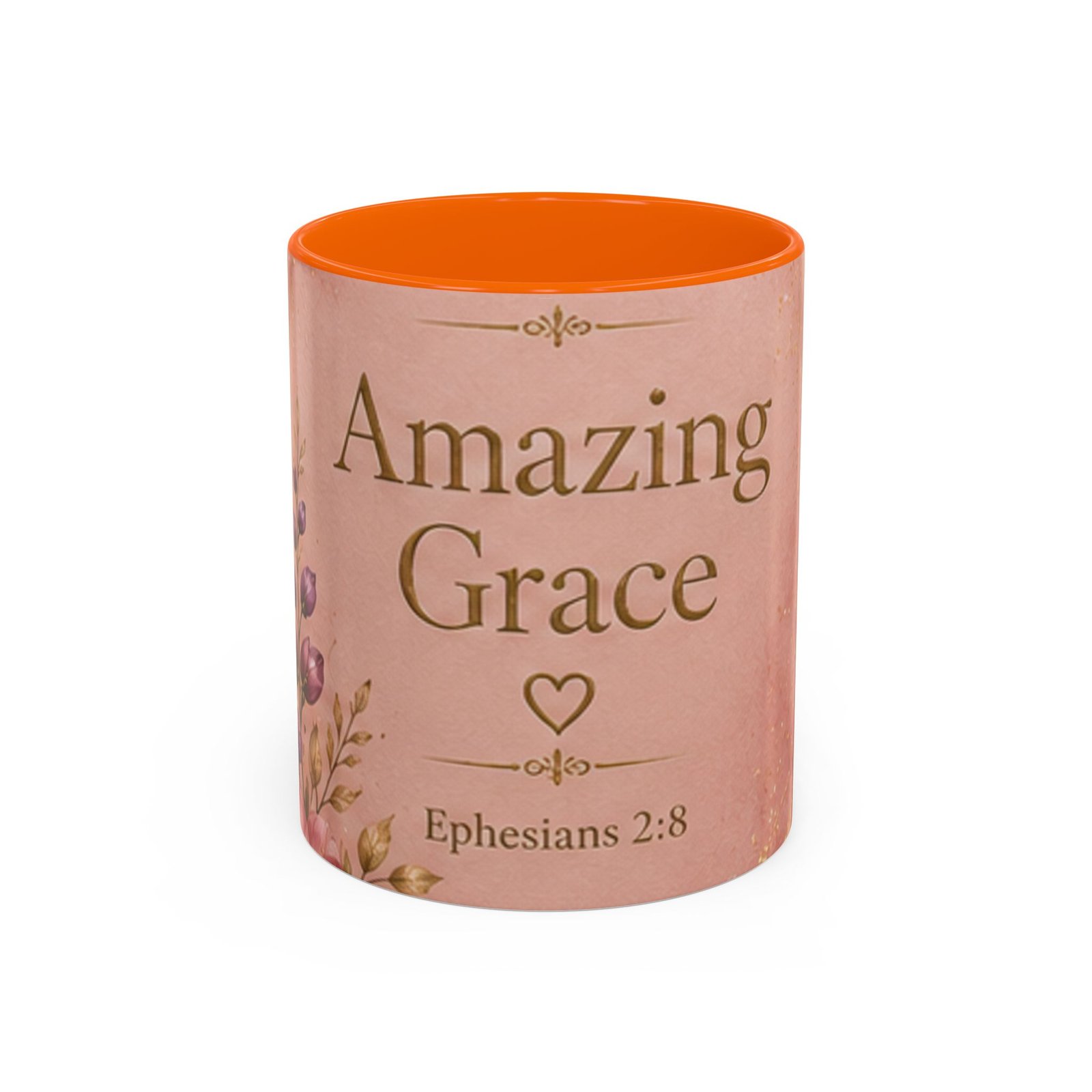 Amazing Grace Scripture Accent Coffee Mug (11, 15oz) - Image 21