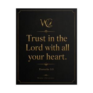 Trust in the Lord Rolled Posters