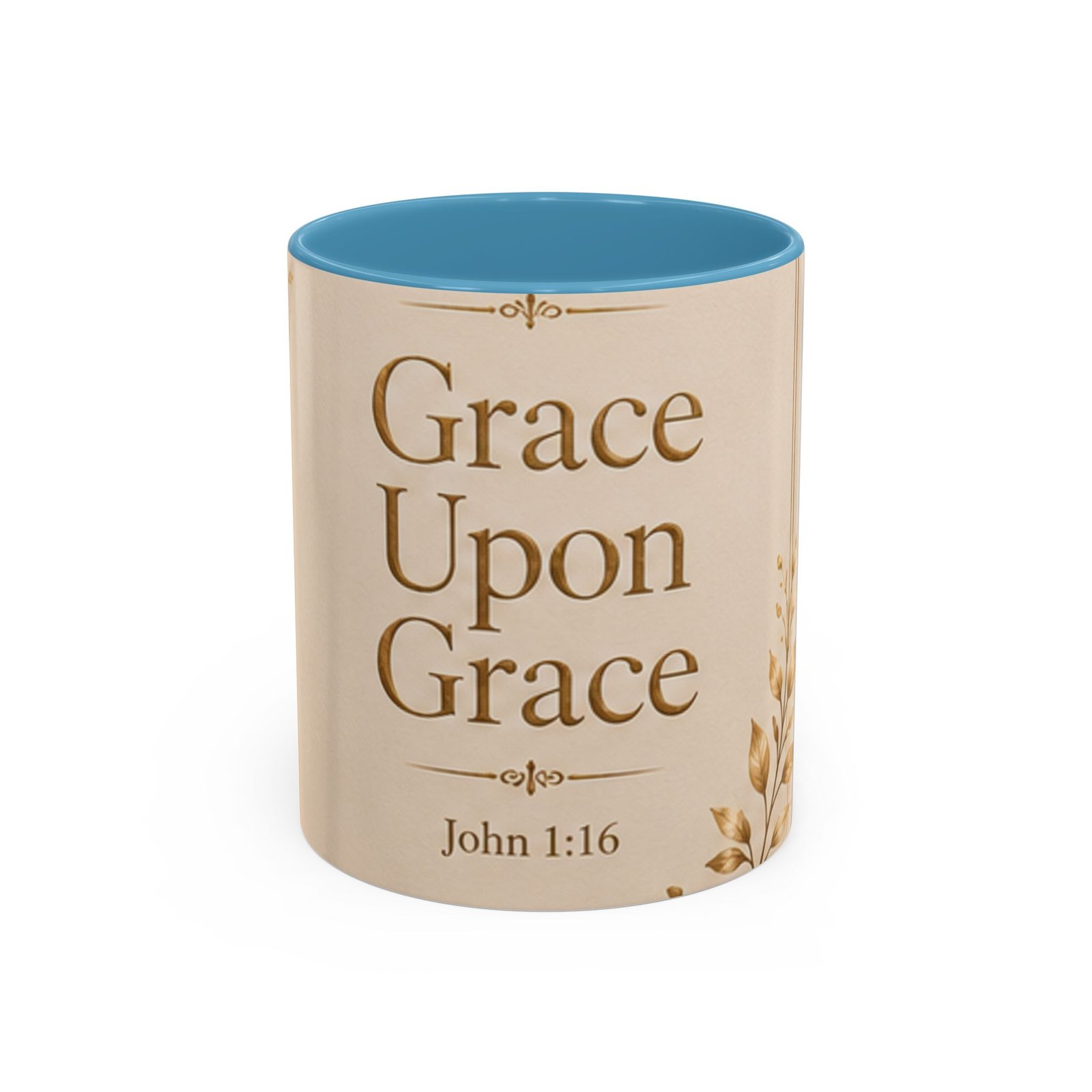 Grace Upon Grace Scripture Accent Coffee Mug (11, 15oz) - Image 21
