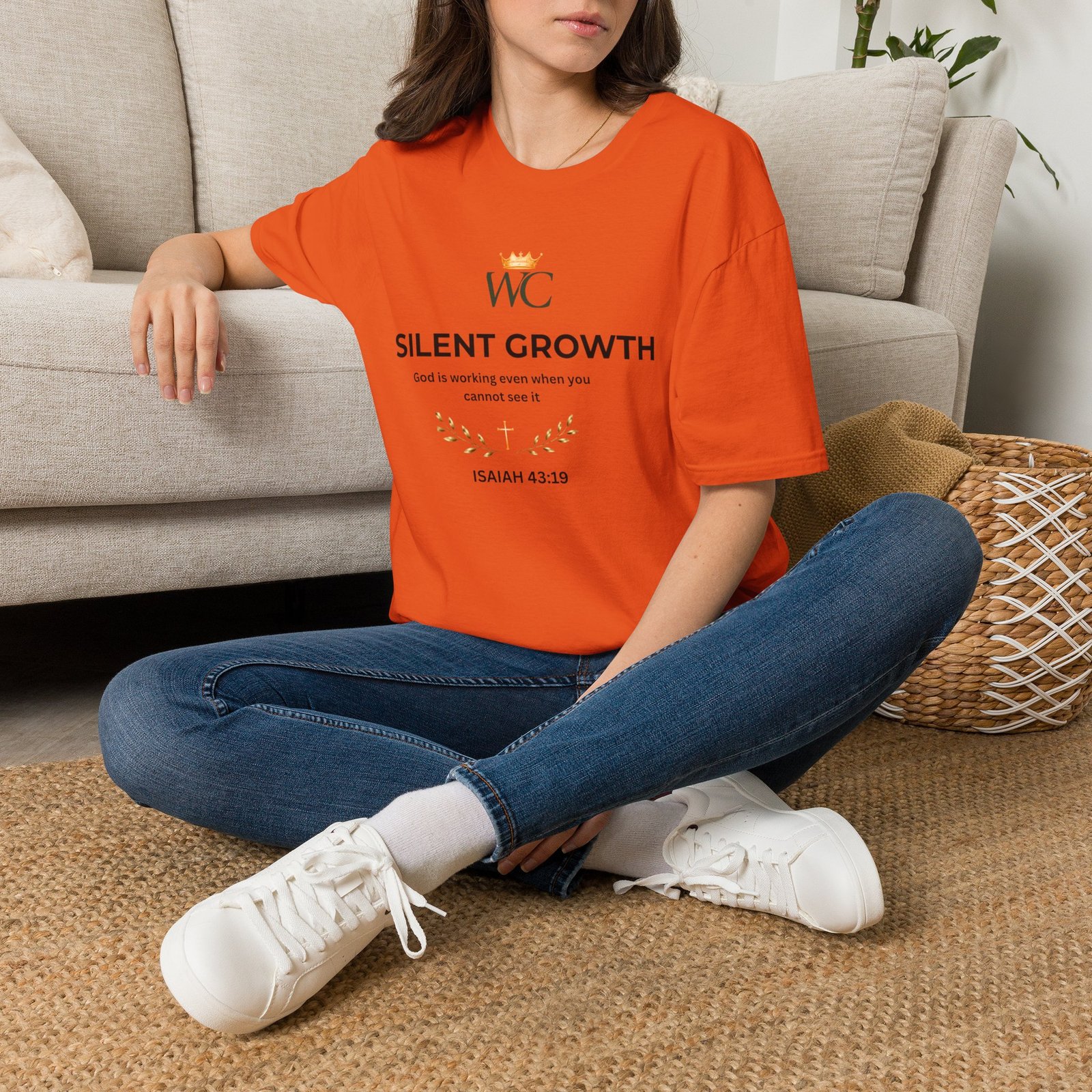 Silent Growth Christian T-Shirt - Image 16