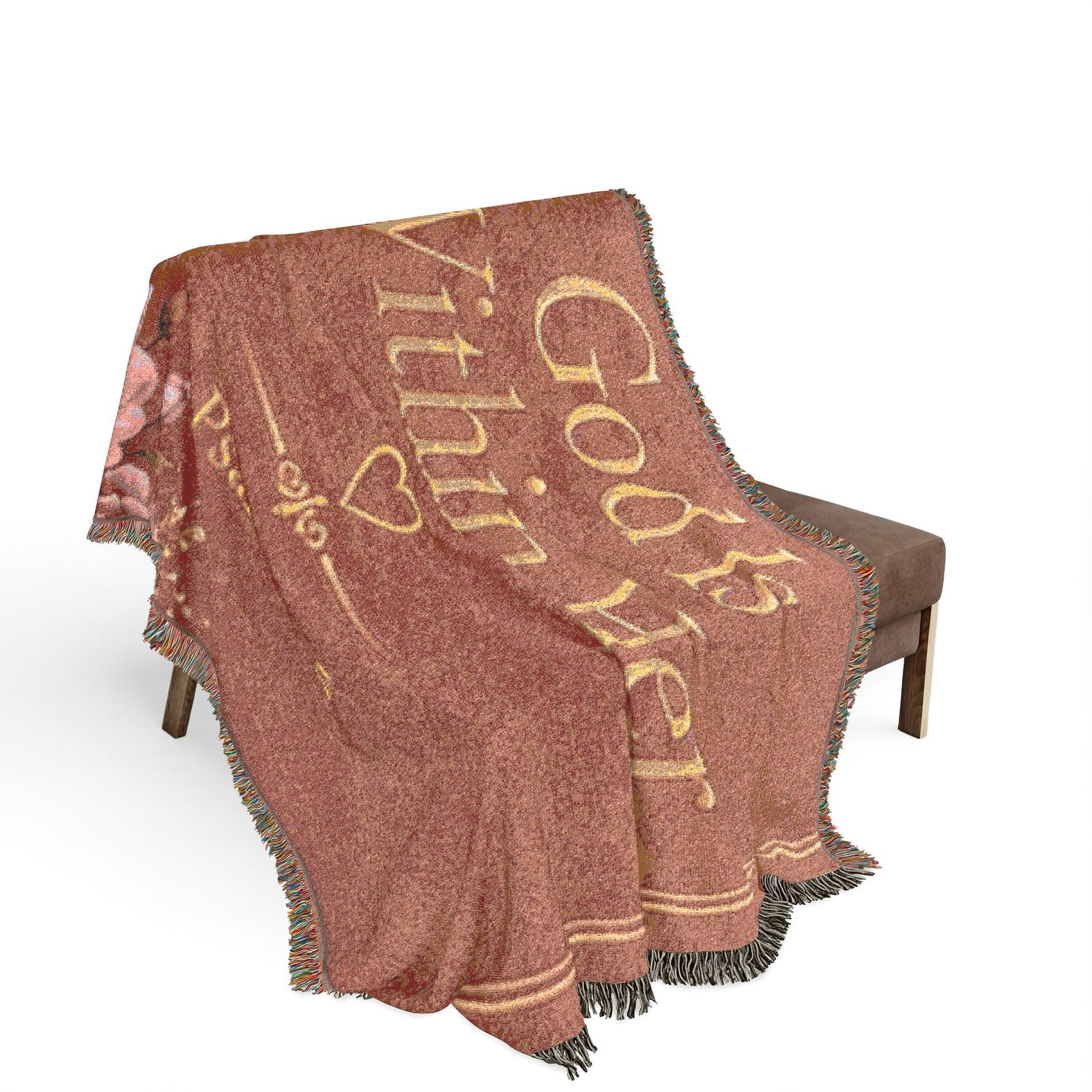 God Is Within Her Woven Blanket - Image 9