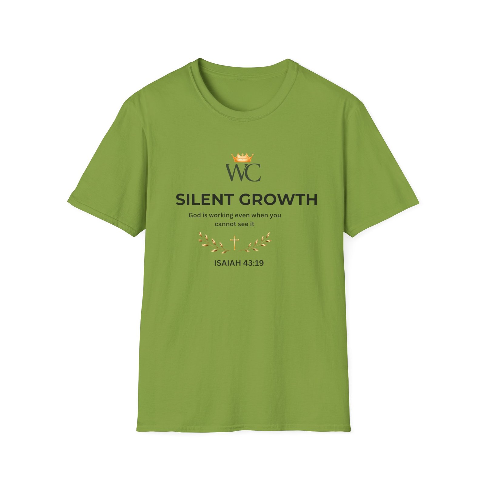 Silent Growth Christian T-Shirt - Image 4