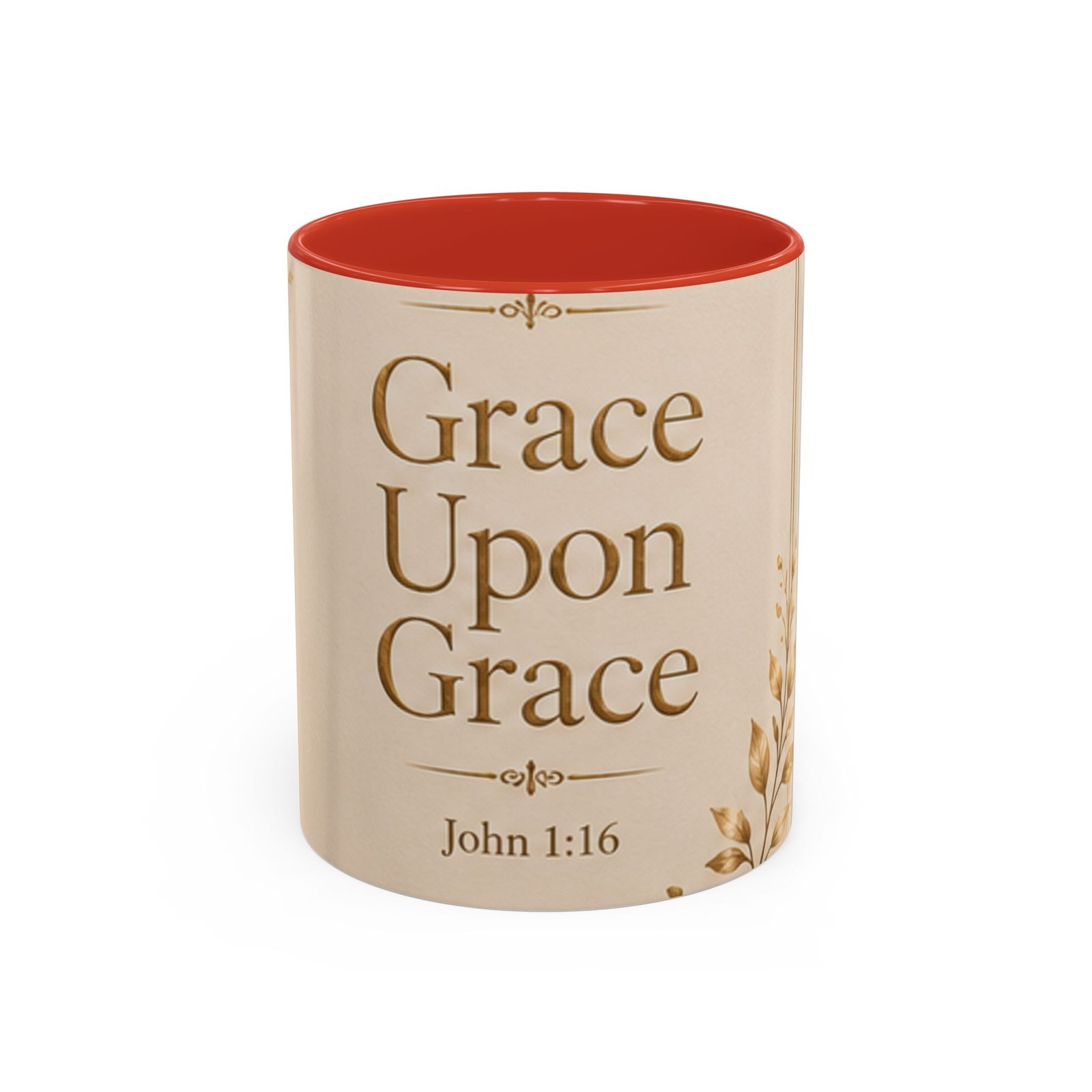 Grace Upon Grace Scripture Accent Coffee Mug (11, 15oz) - Image 17