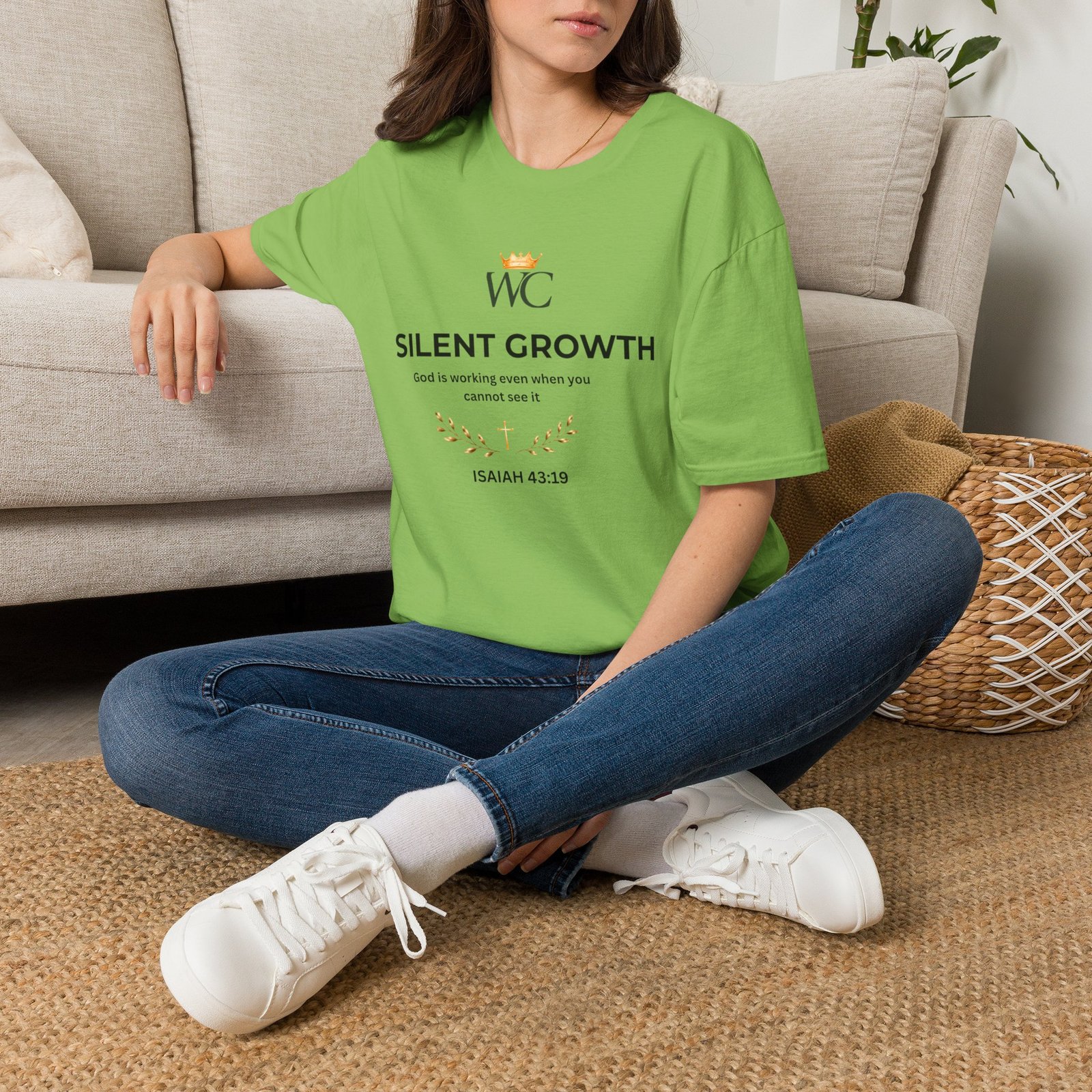 Silent Growth Christian T-Shirt - Image 28