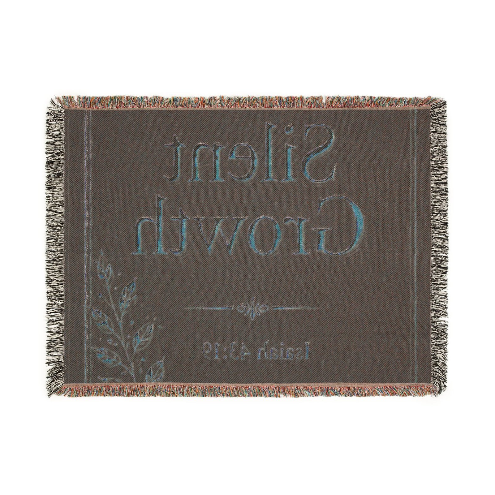Silent Growth Woven Blanket - Image 14