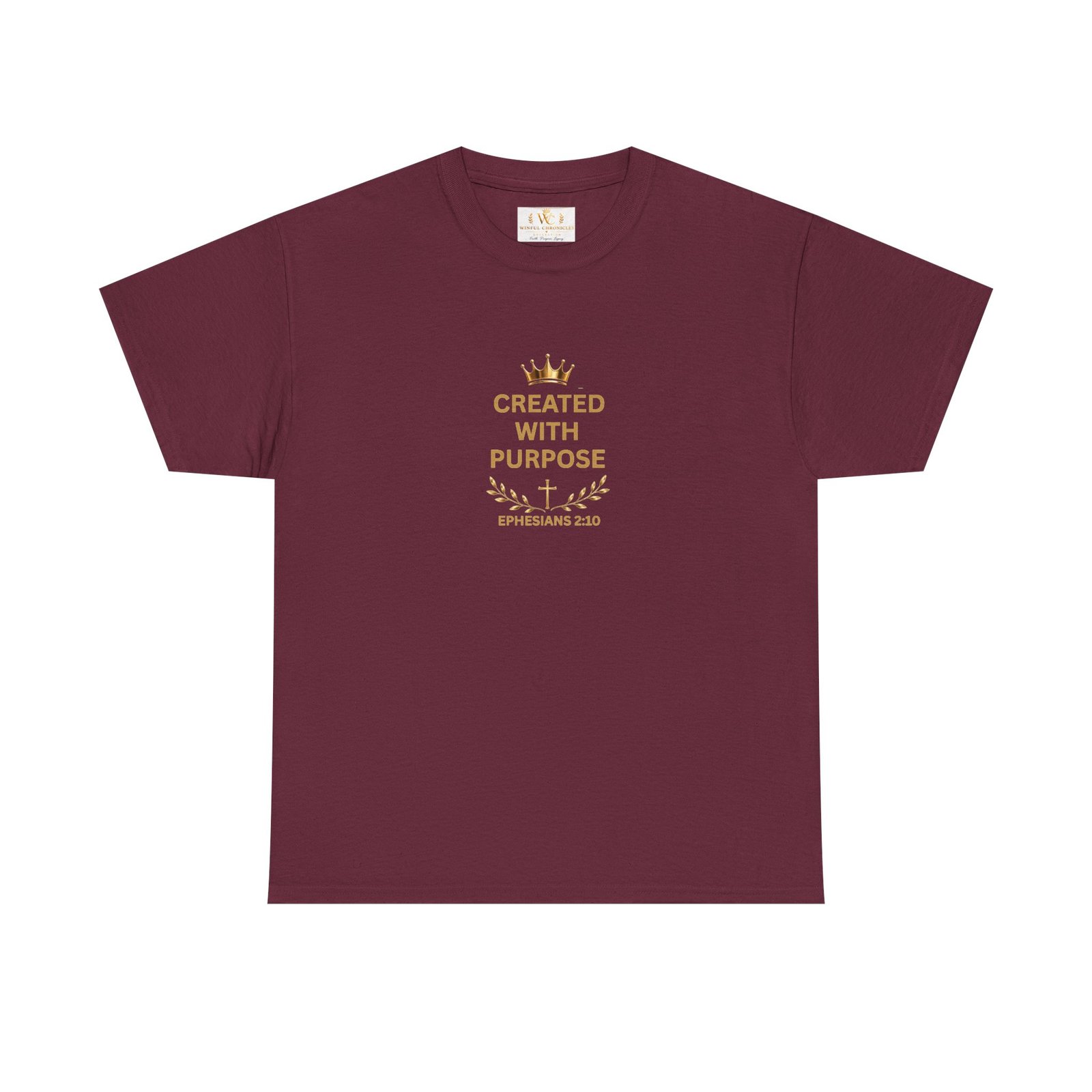 Created With Purpose T-Shirt - Image 30