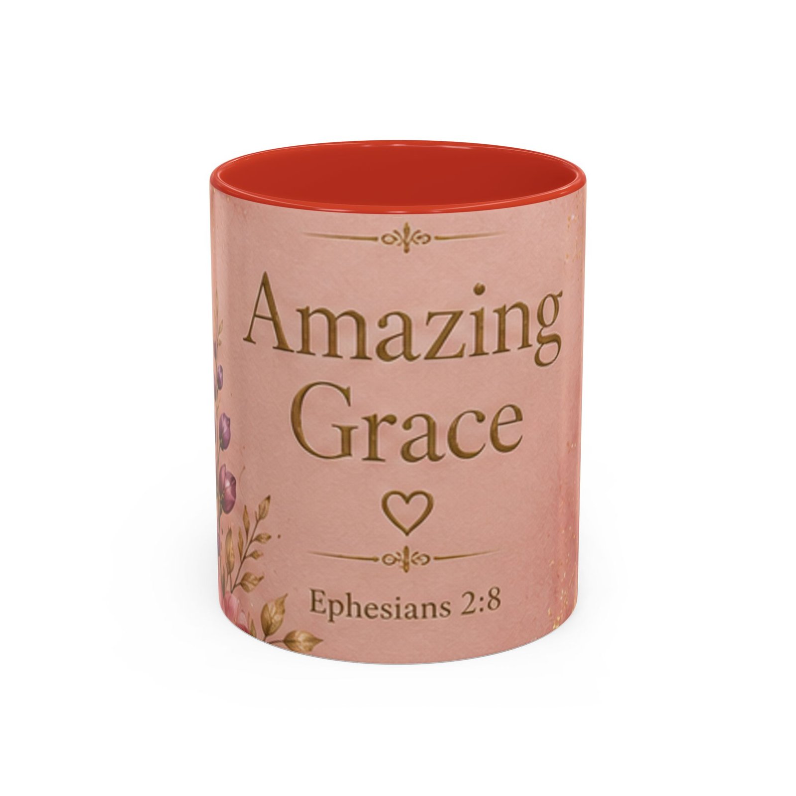 Amazing Grace Scripture Accent Coffee Mug (11, 15oz) - Image 13