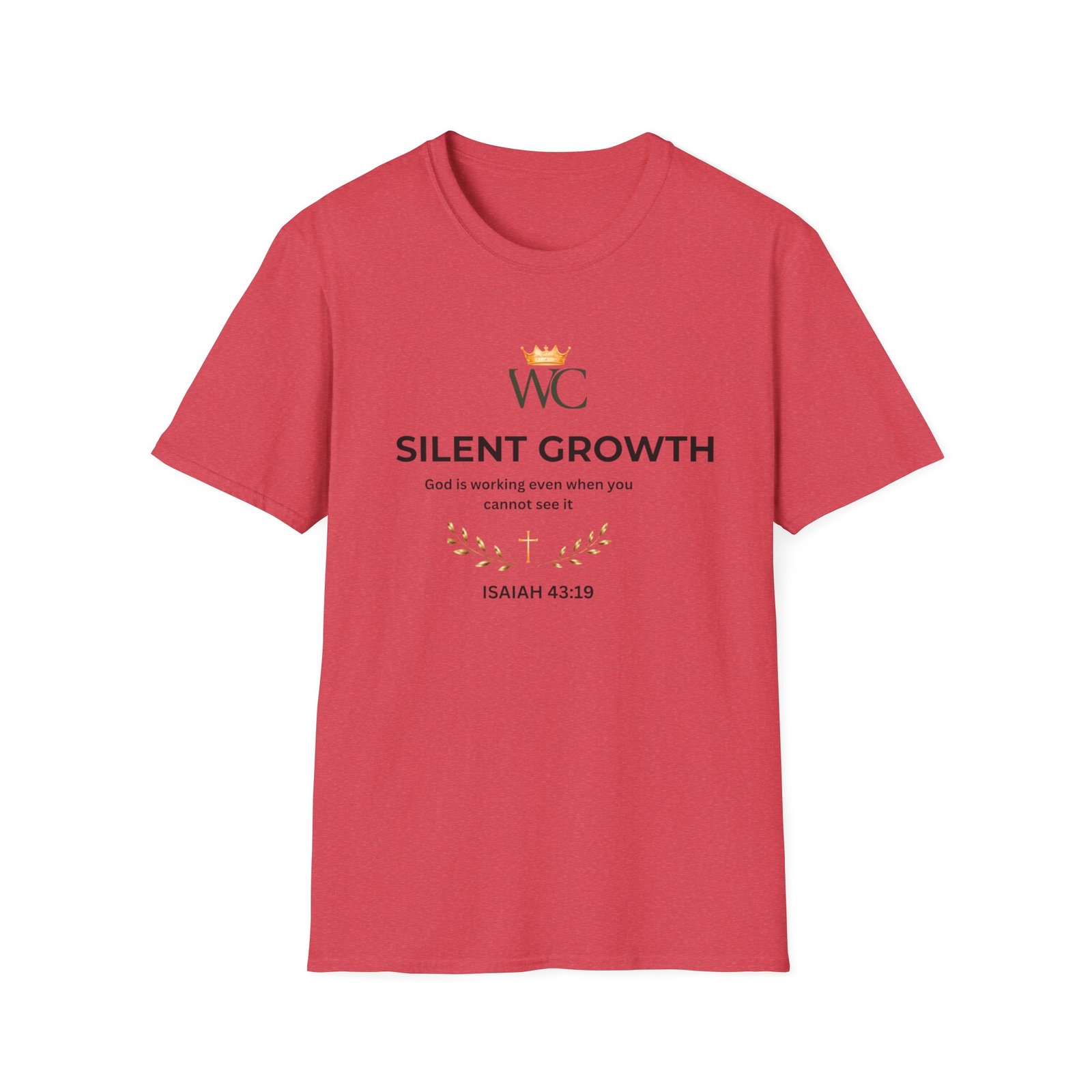 Silent Growth Christian T-Shirt - Image 45