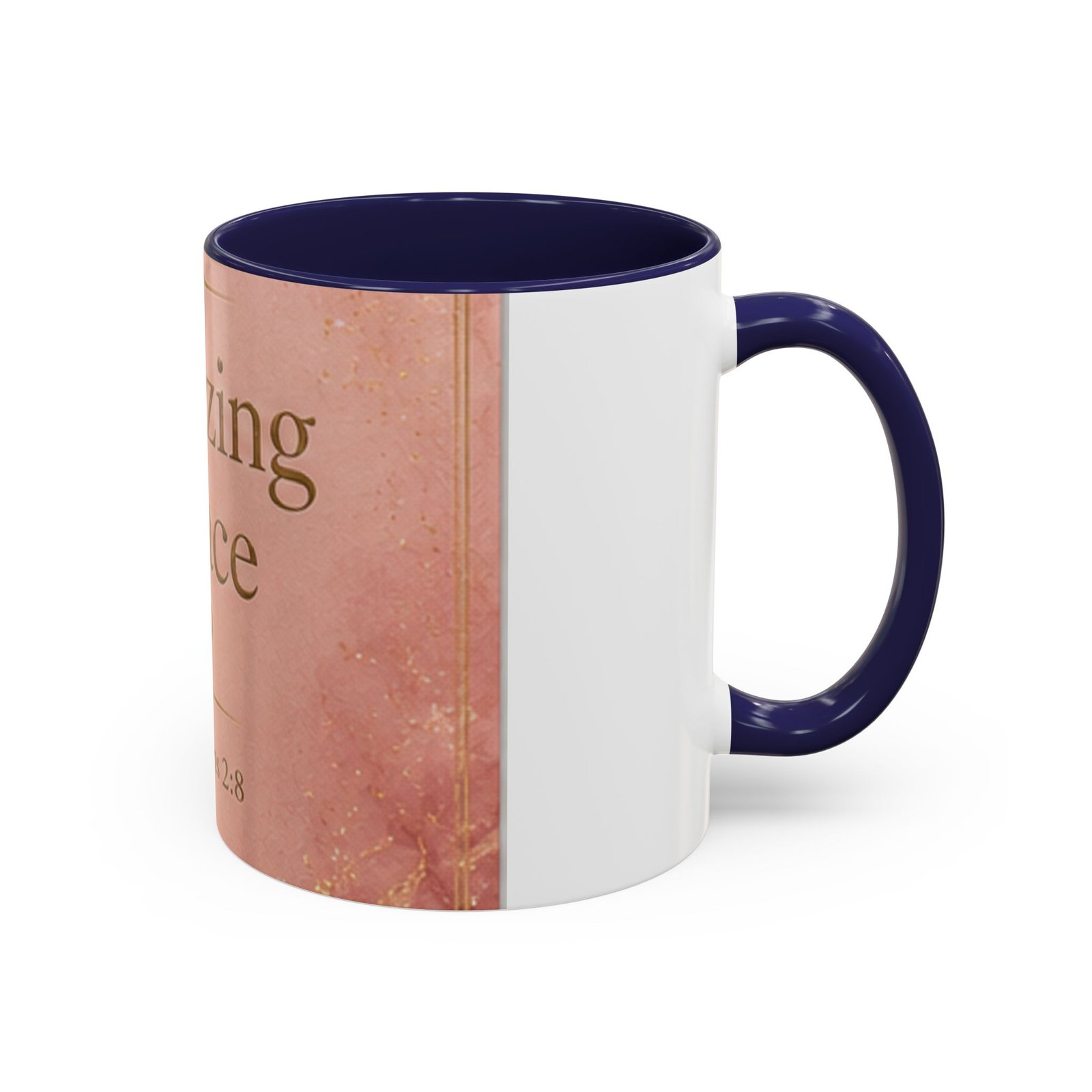 Amazing Grace Scripture Accent Coffee Mug (11, 15oz) - Image 6