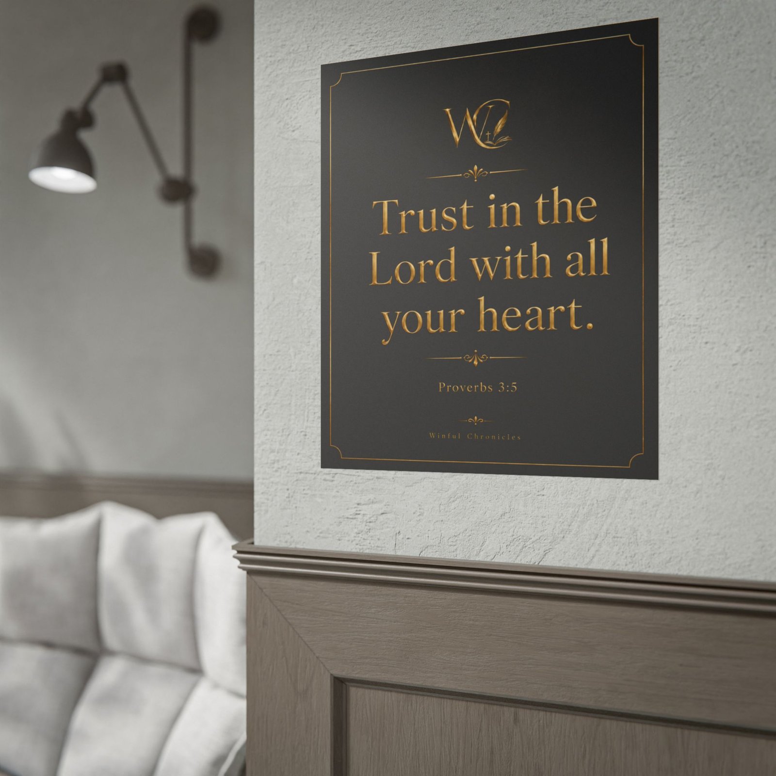 Trust in the Lord Rolled Posters - Image 4
