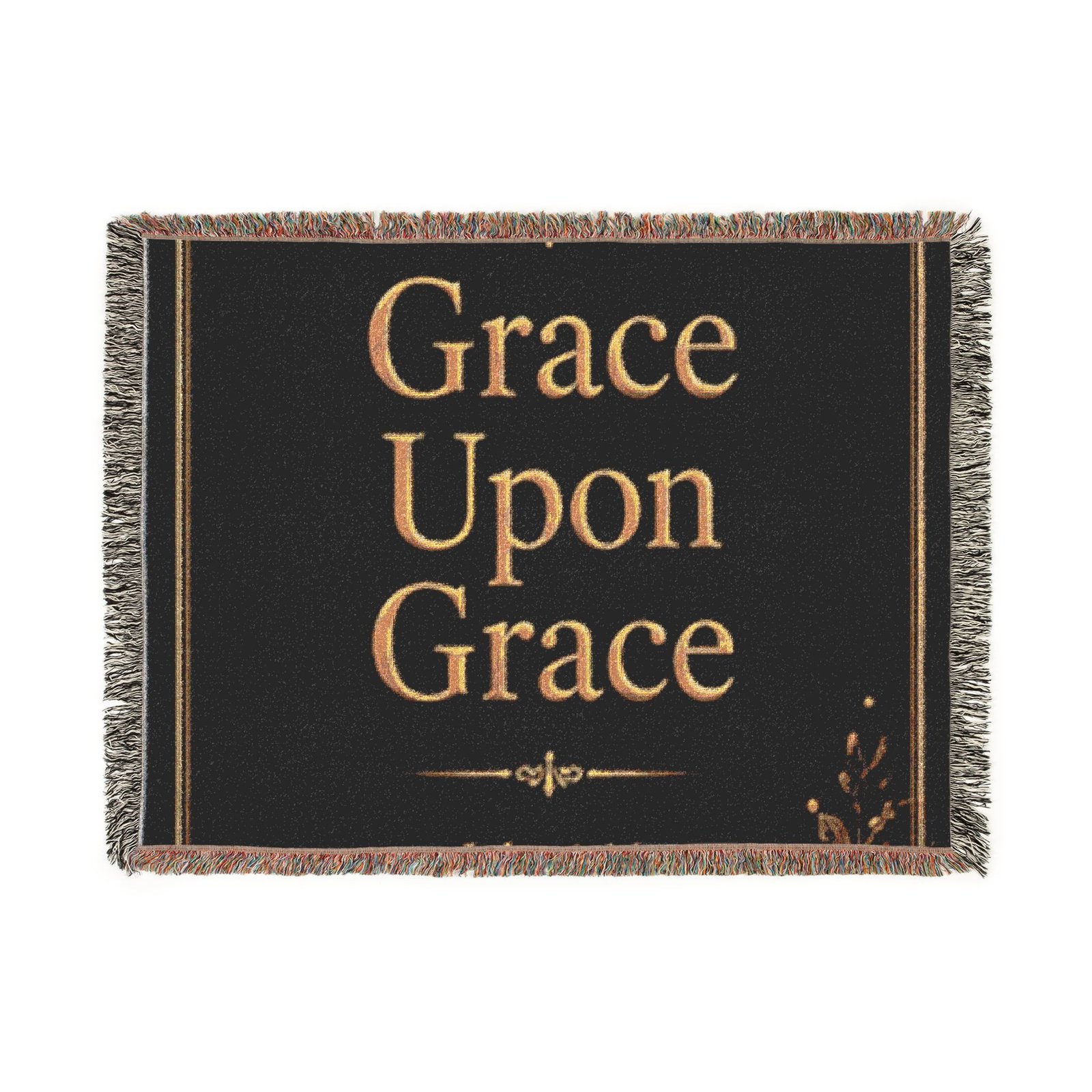 Grace Upon Grace Woven Blanket - Image 12