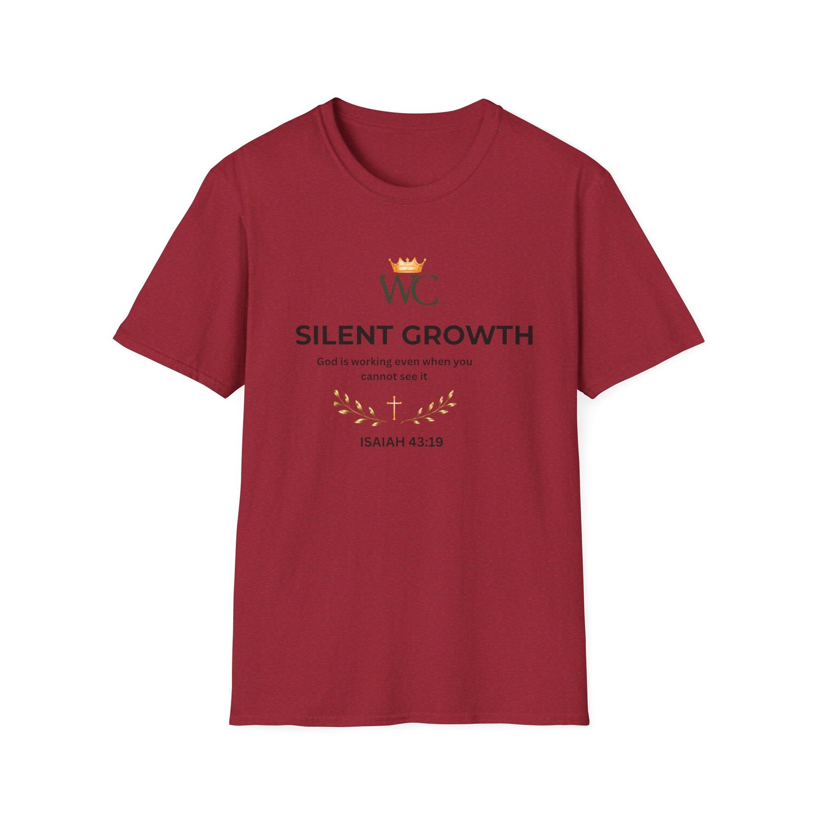 Silent Growth Christian T-Shirt - Image 53