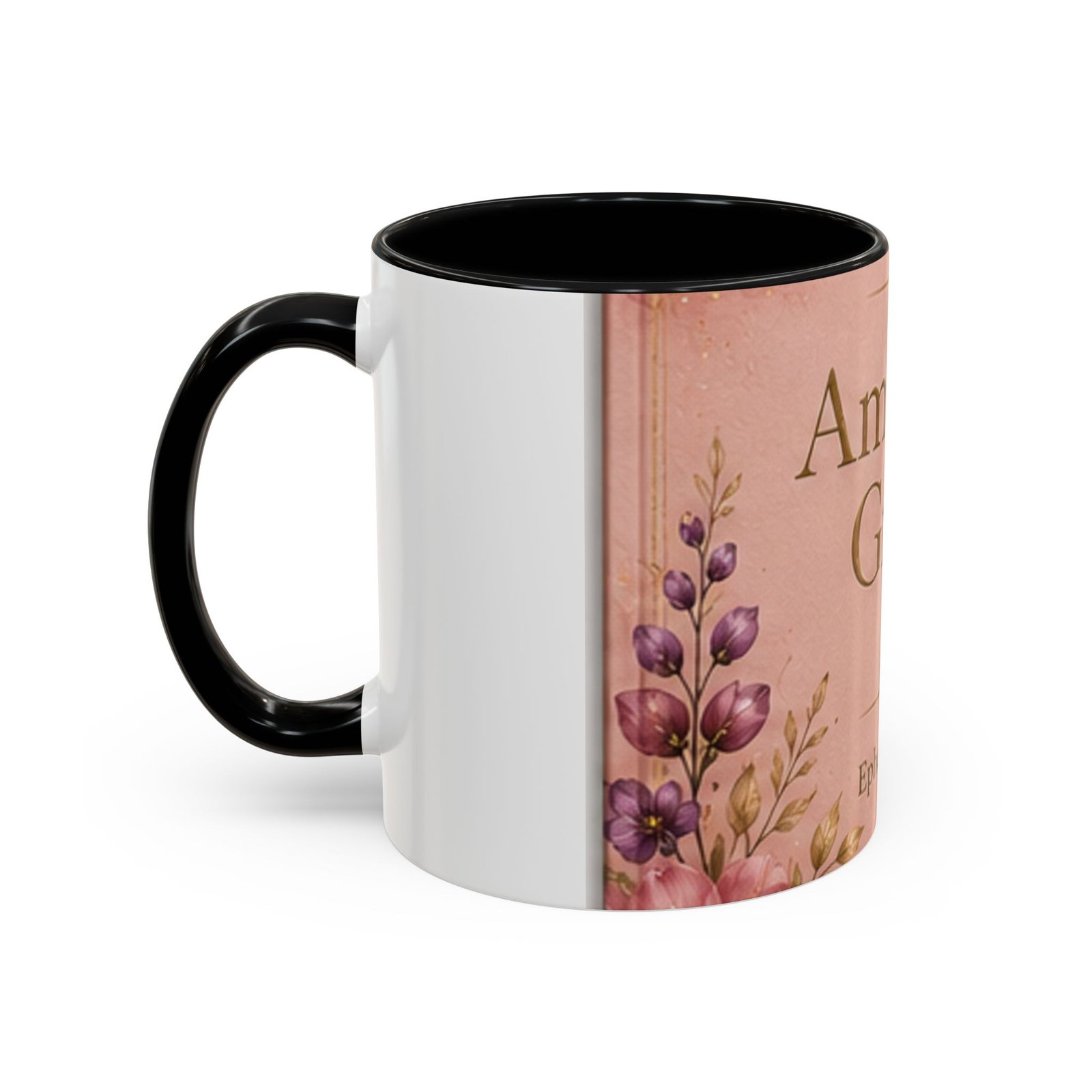 Amazing Grace Scripture Accent Coffee Mug (11, 15oz) - Image 3