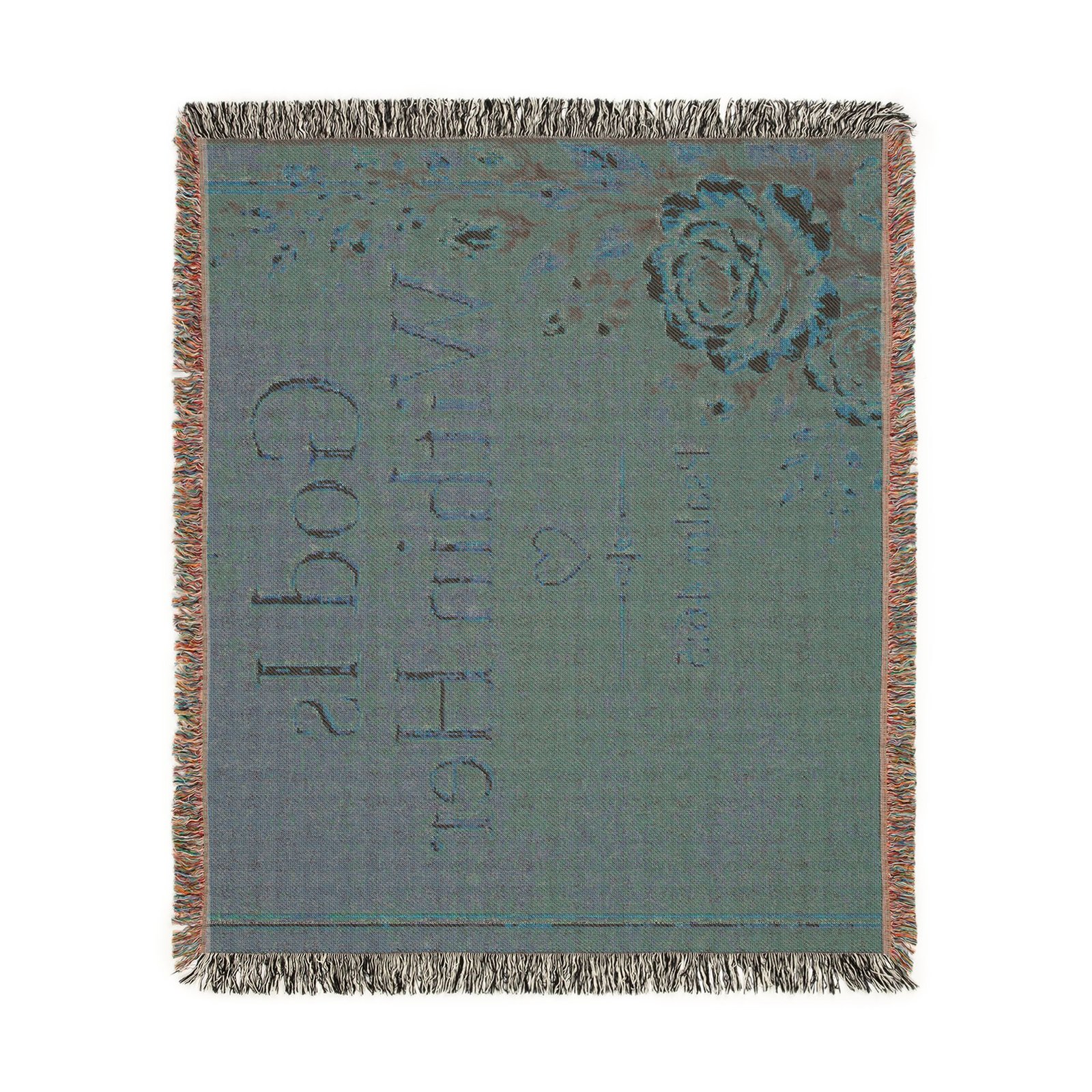 God Is Within Her Woven Blanket - Image 7