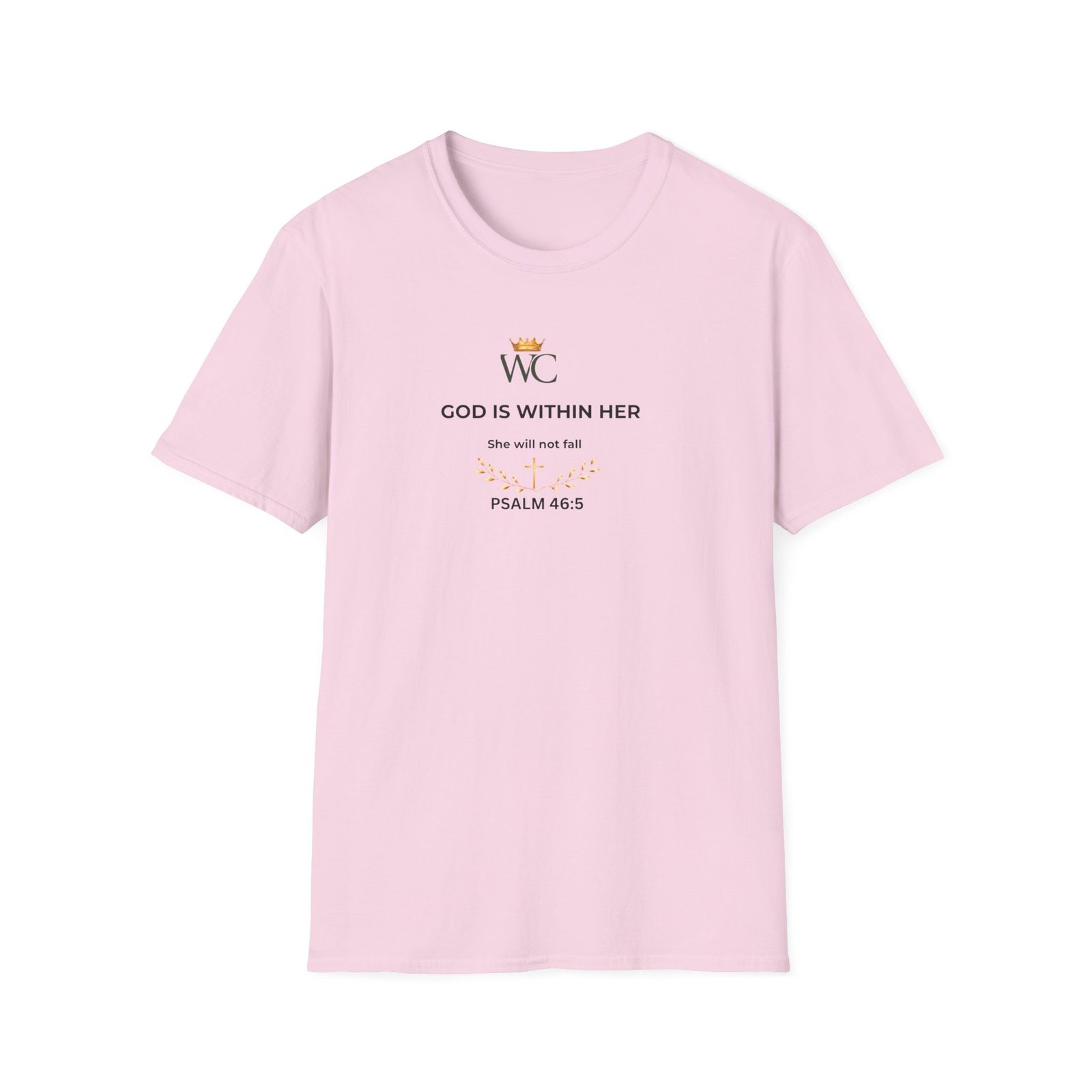 God Is Within Her Christian T-Shirt - Image 43
