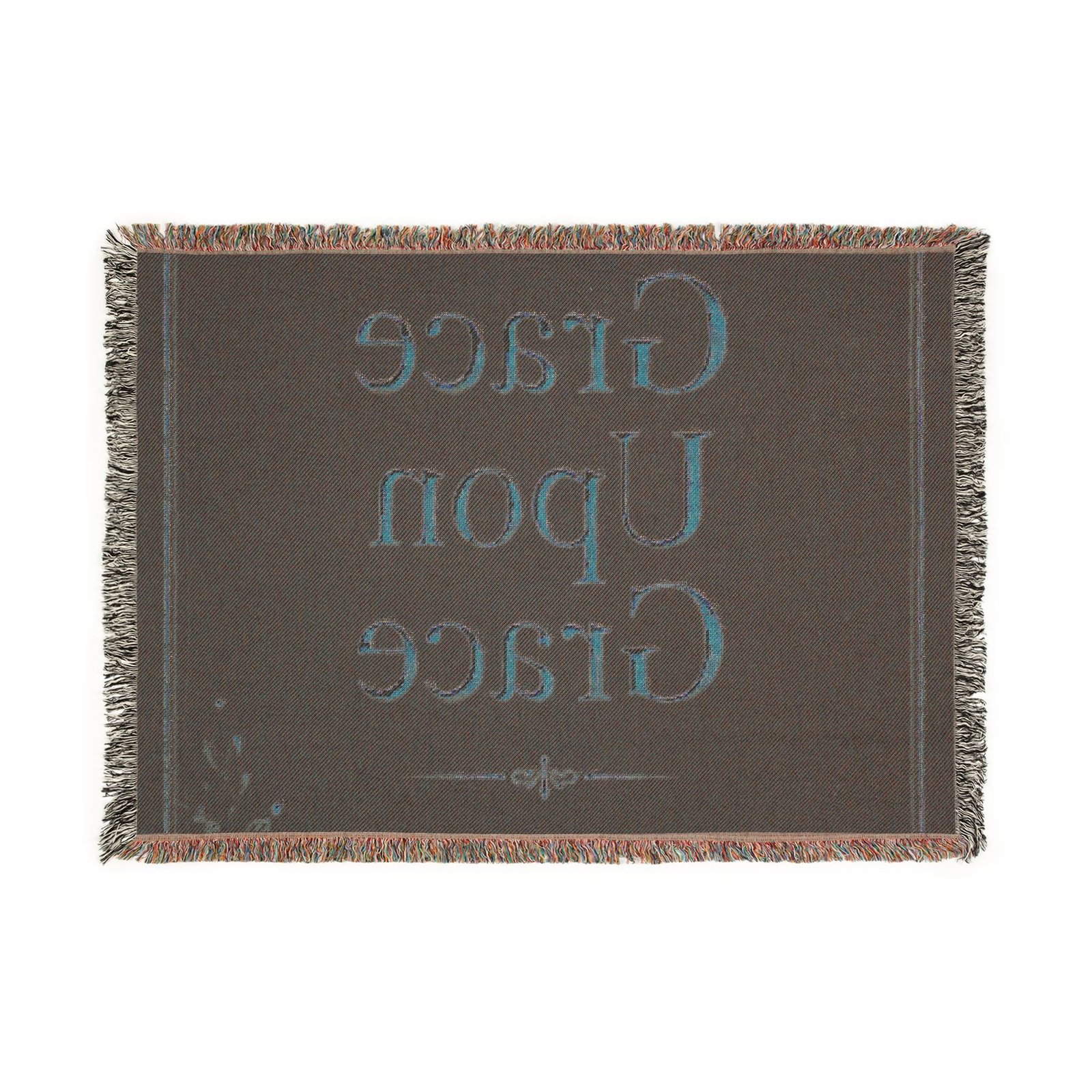 Grace Upon Grace Woven Blanket - Image 3