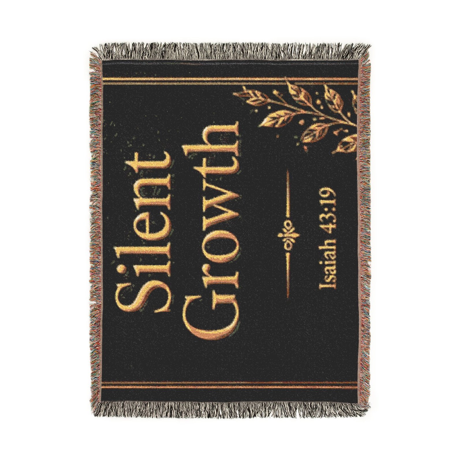 Silent Growth Woven Blanket - Image 13